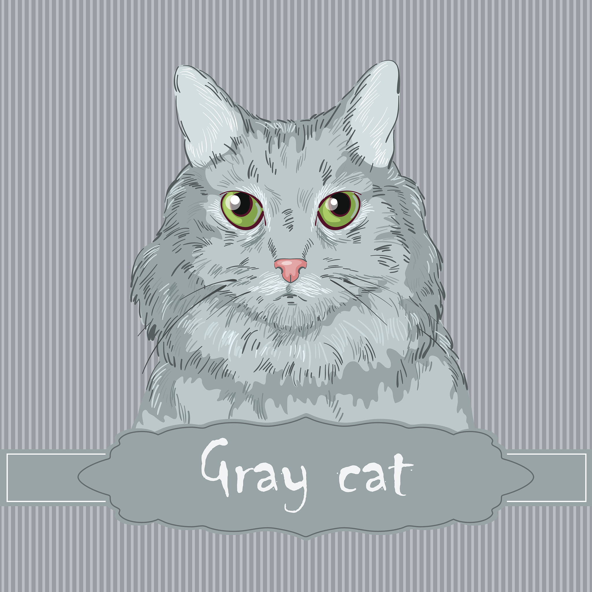 write poem about cat raised in cage