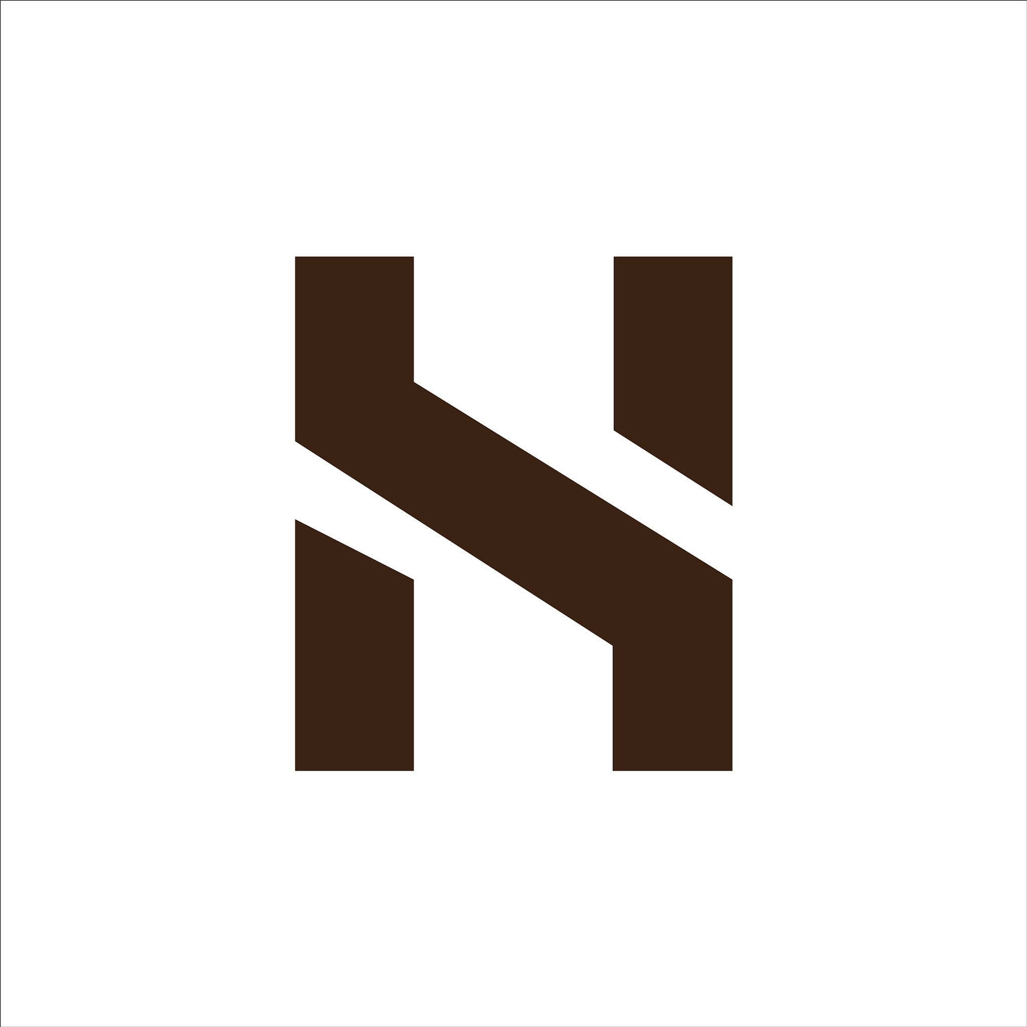 initial letter hs or sh logo design template