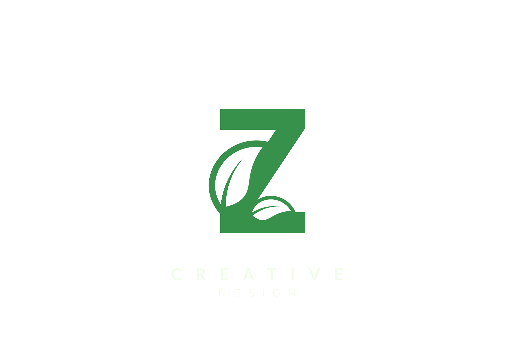 combination leaves and letters the
