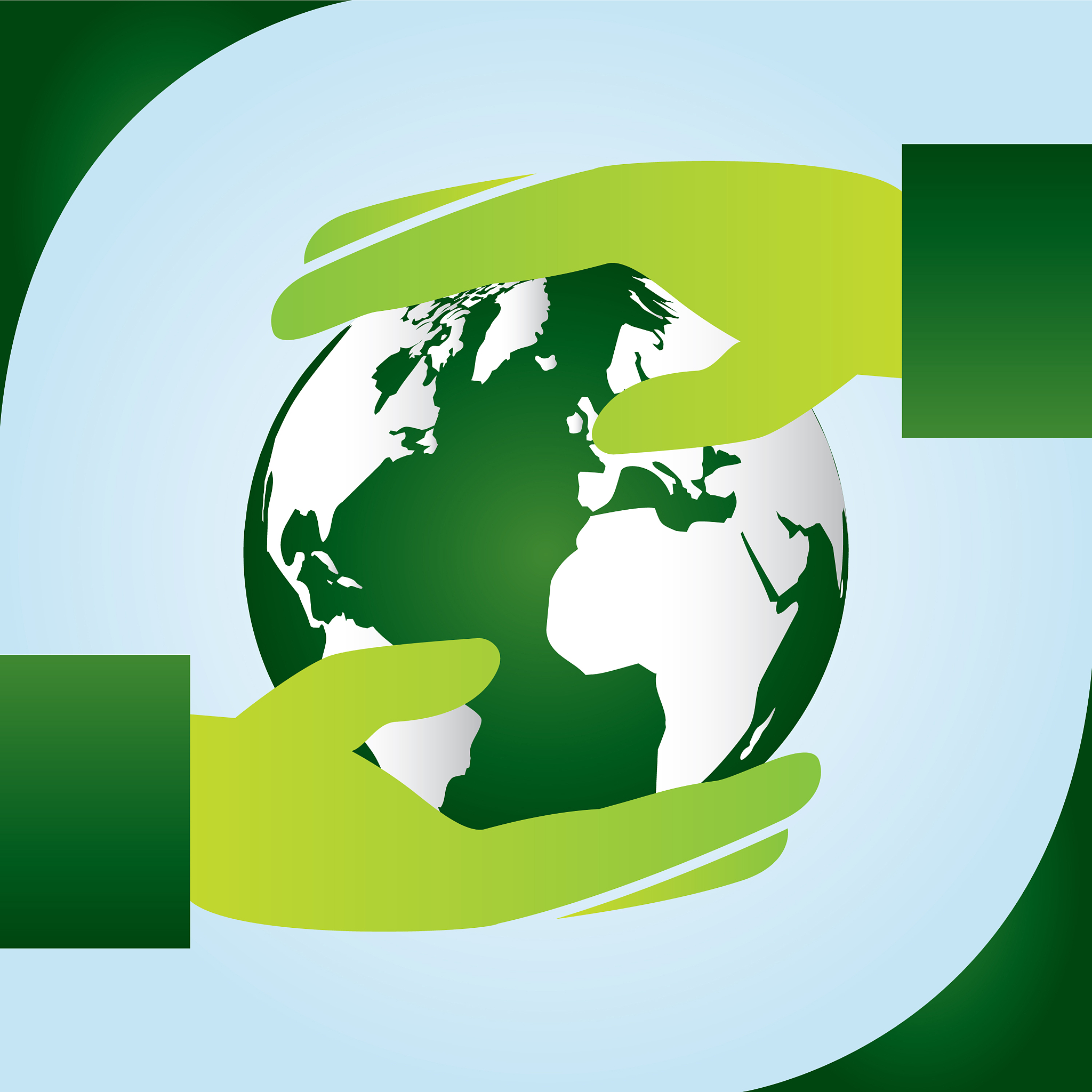 eco friendly planet design image