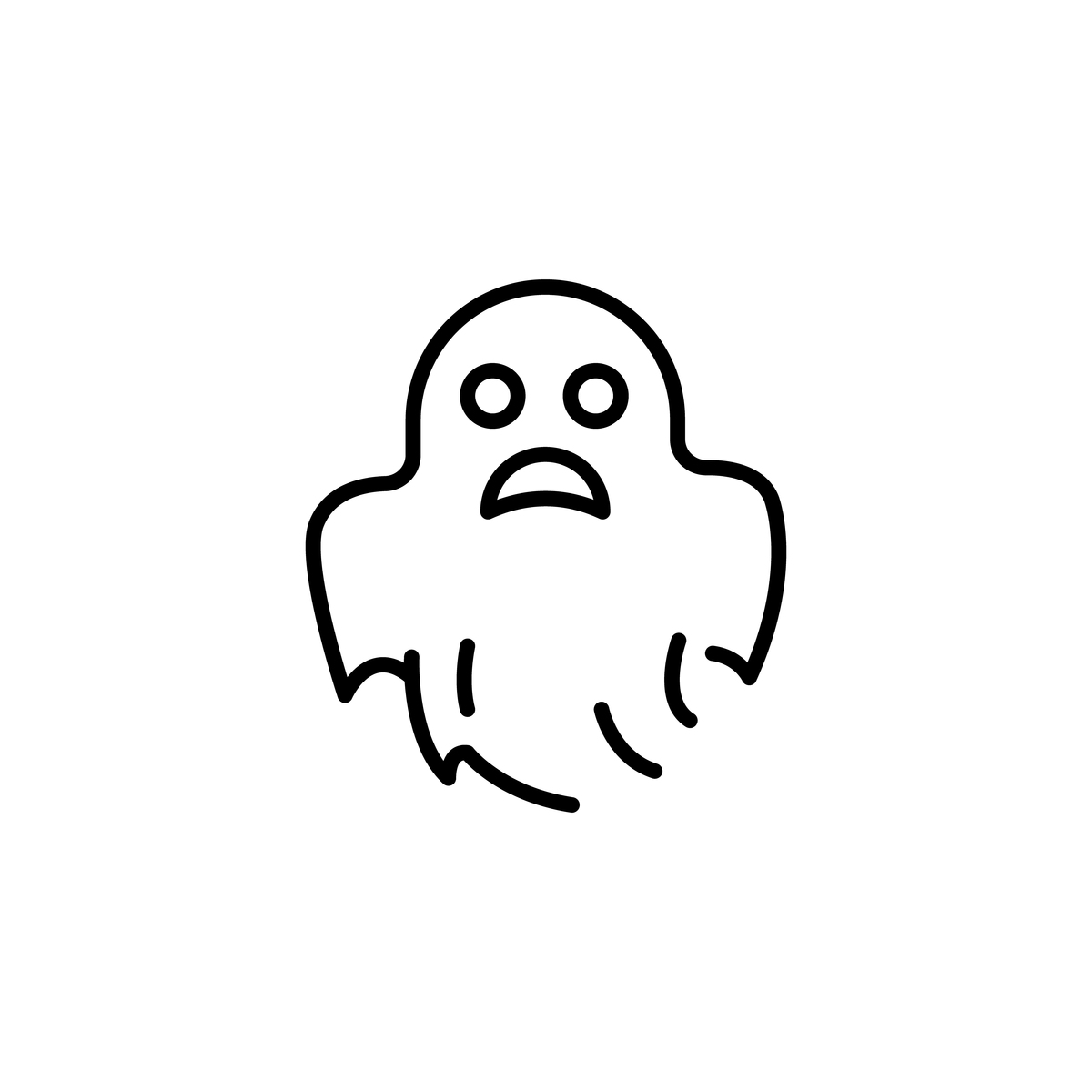 👻 表情符号含义：幽灵、鬼魂、恐怖 - 解释