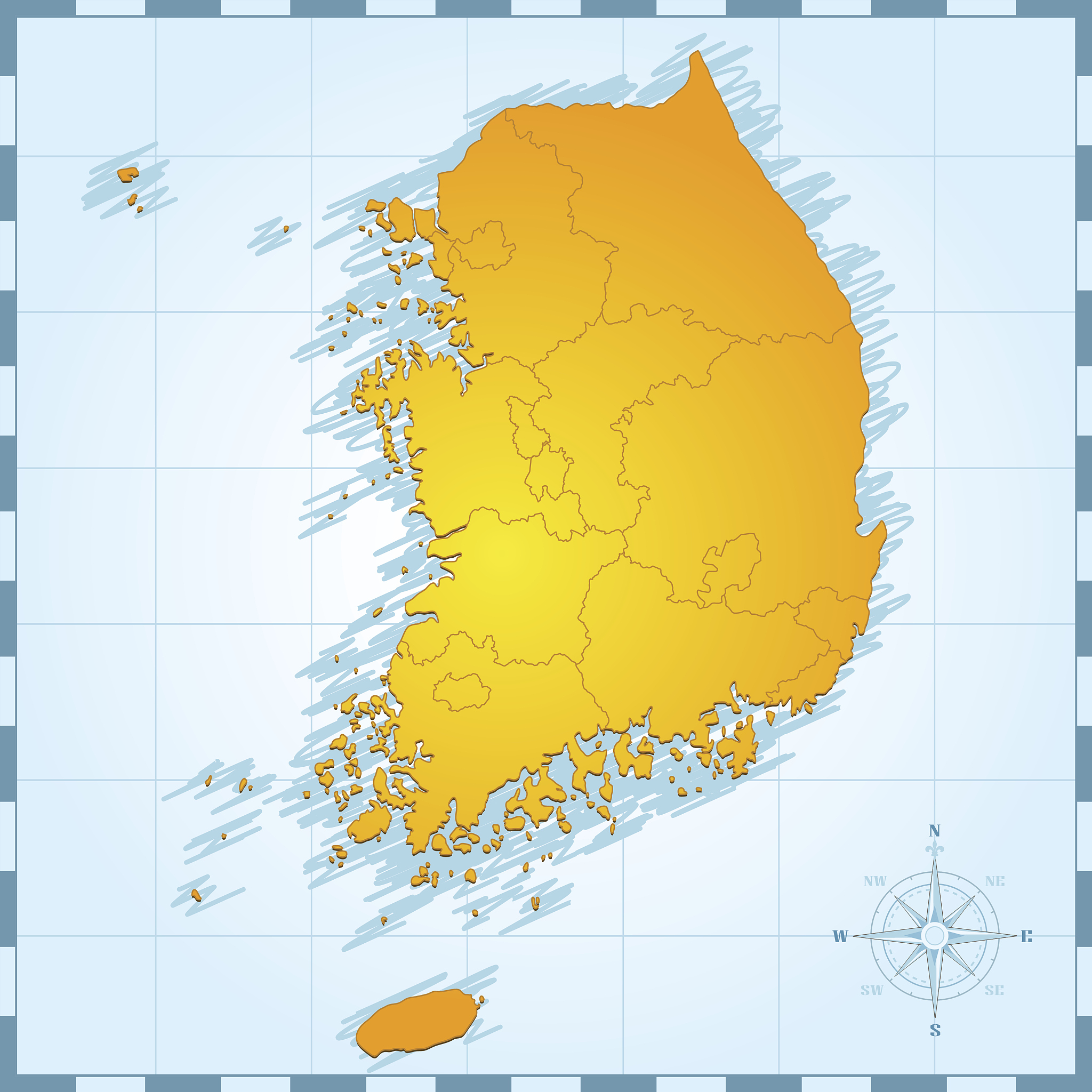 台湾岛位置介绍 - 中国东南沿海岛屿