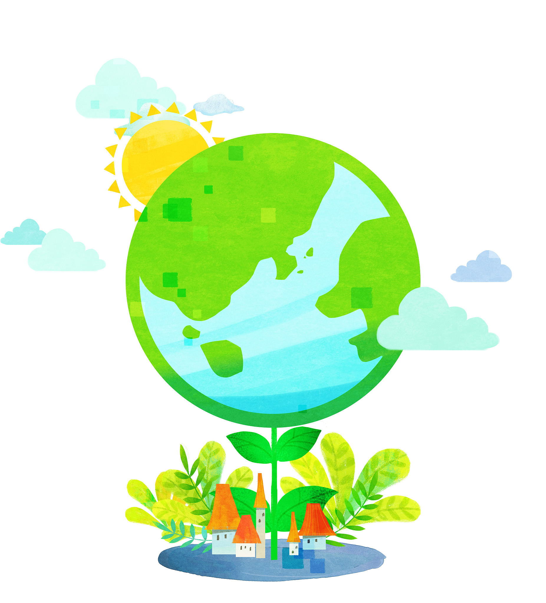 保护地球，从我做起：未来地球的美好愿景