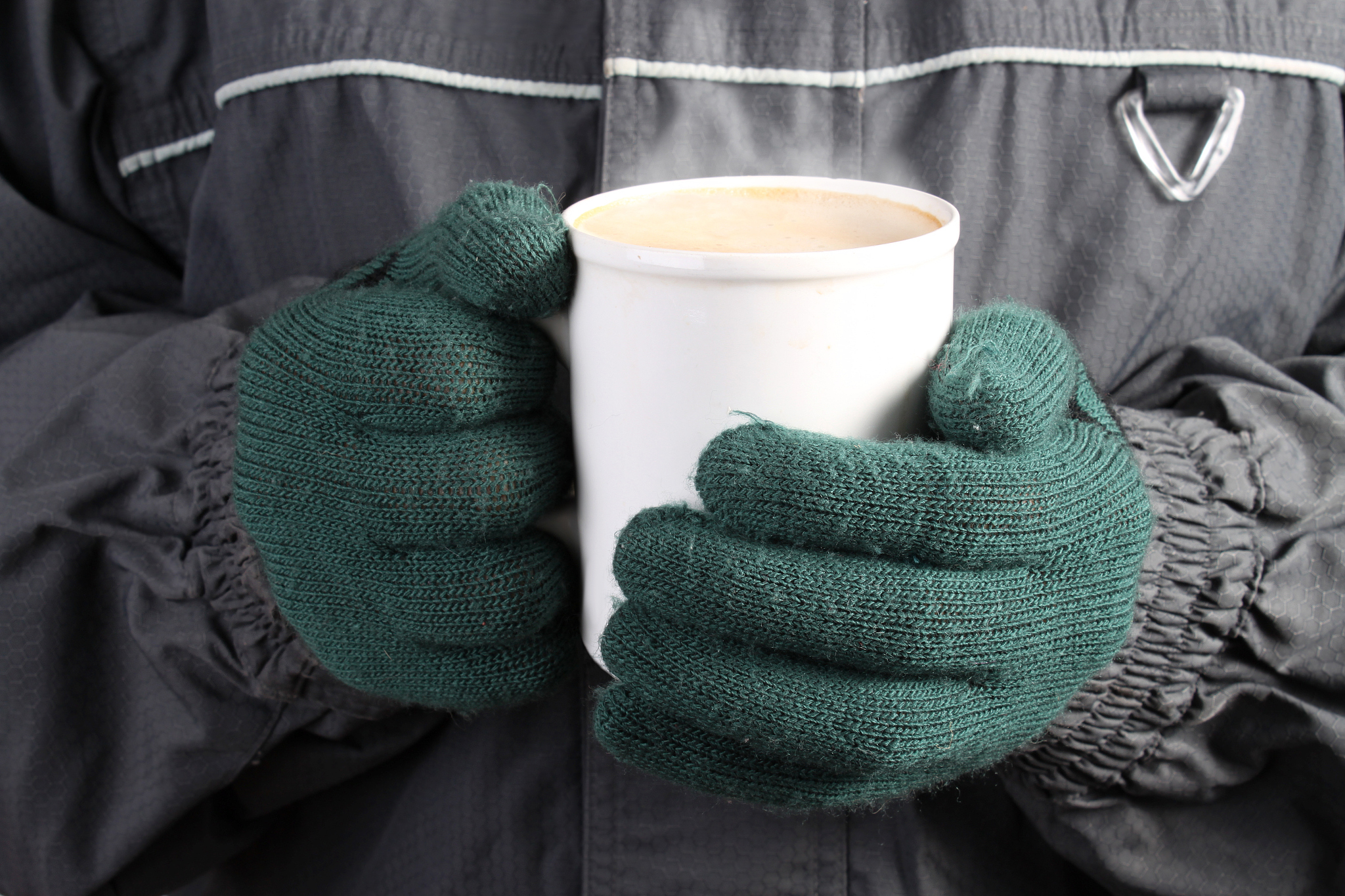 warm drink in winter