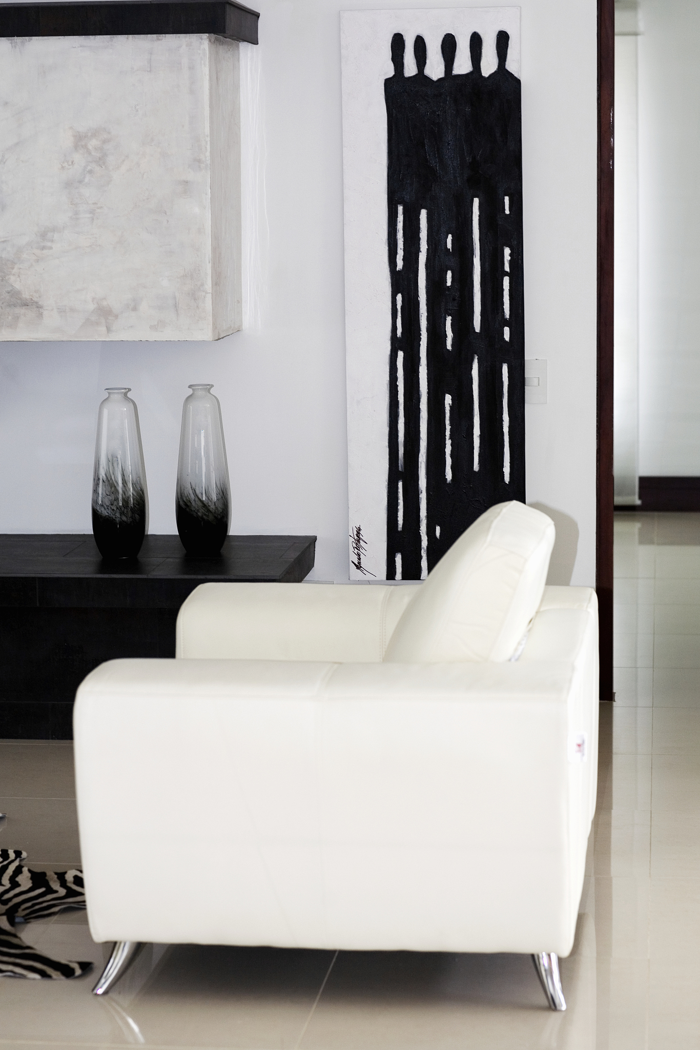 interiors of a living room