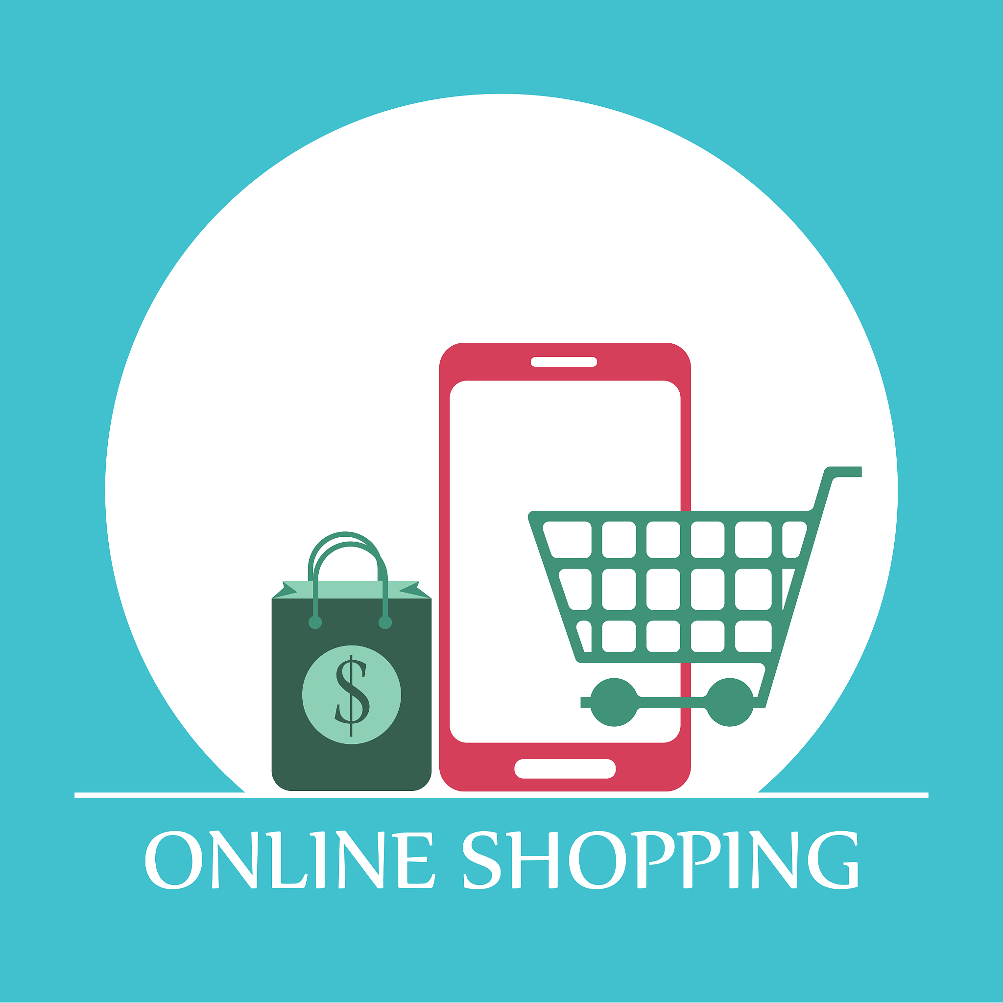 online shopping concept