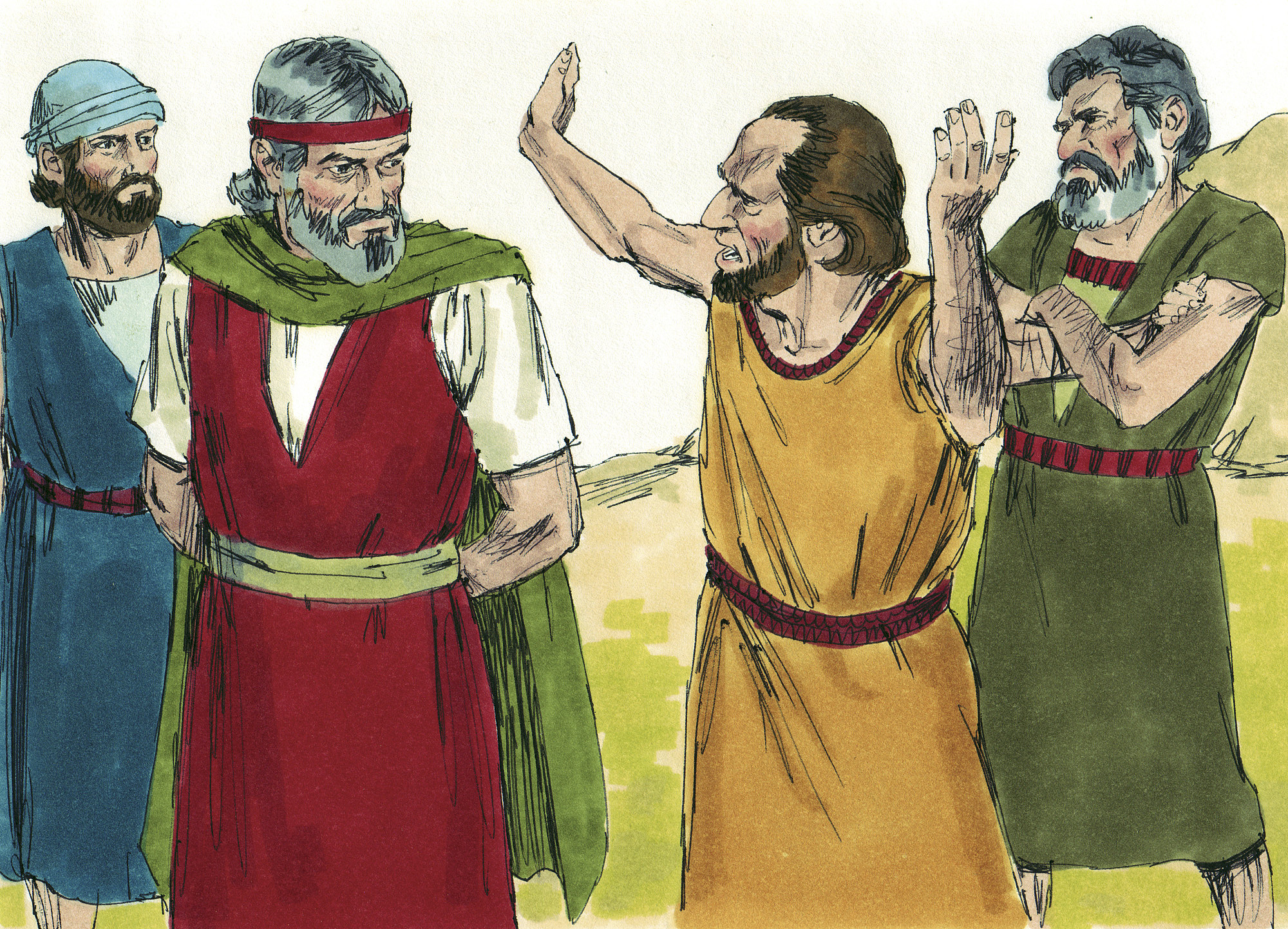 以色列人和巴勒斯坦人的起源：圣经中的记载