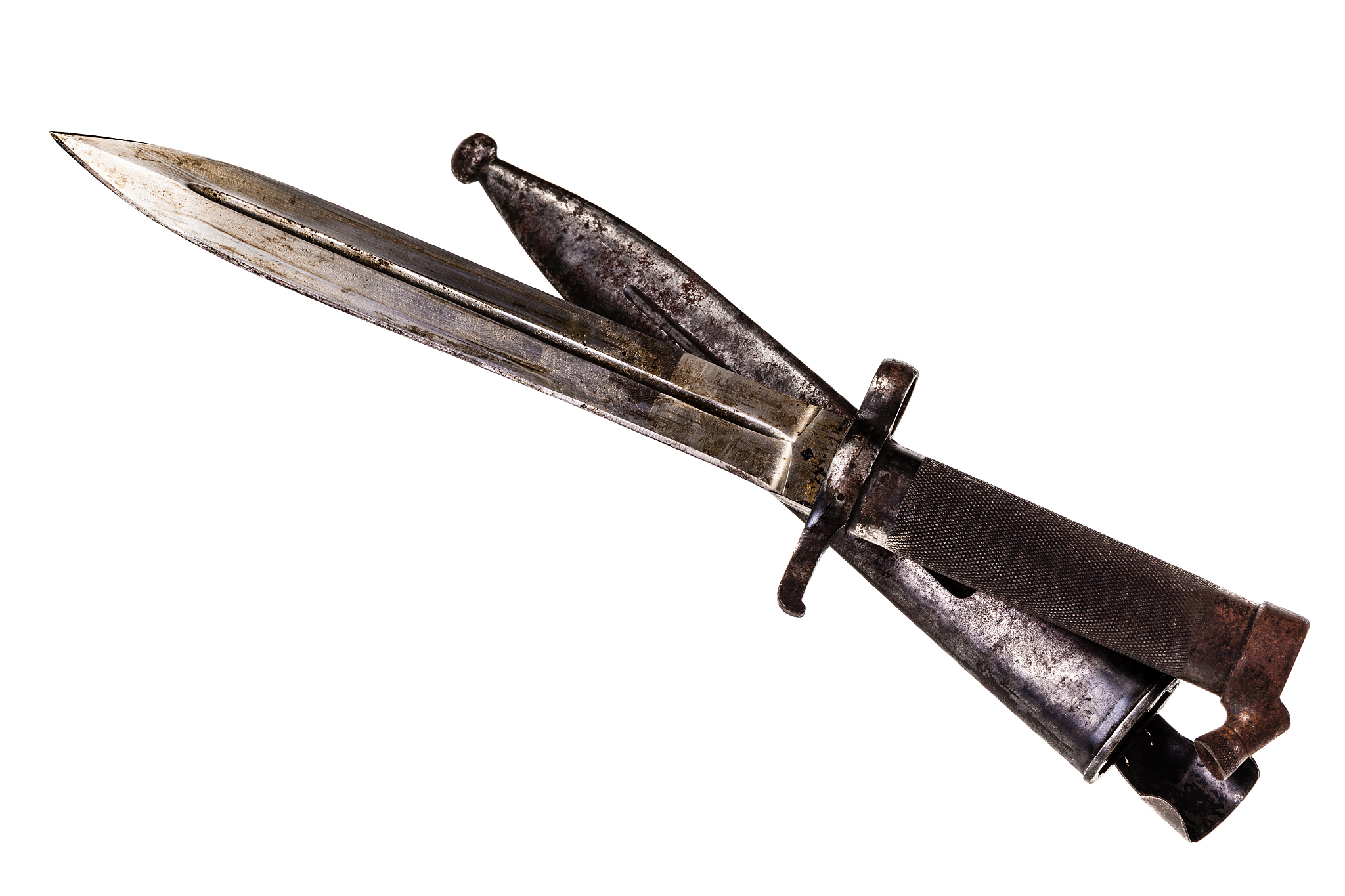 rusty bayonet