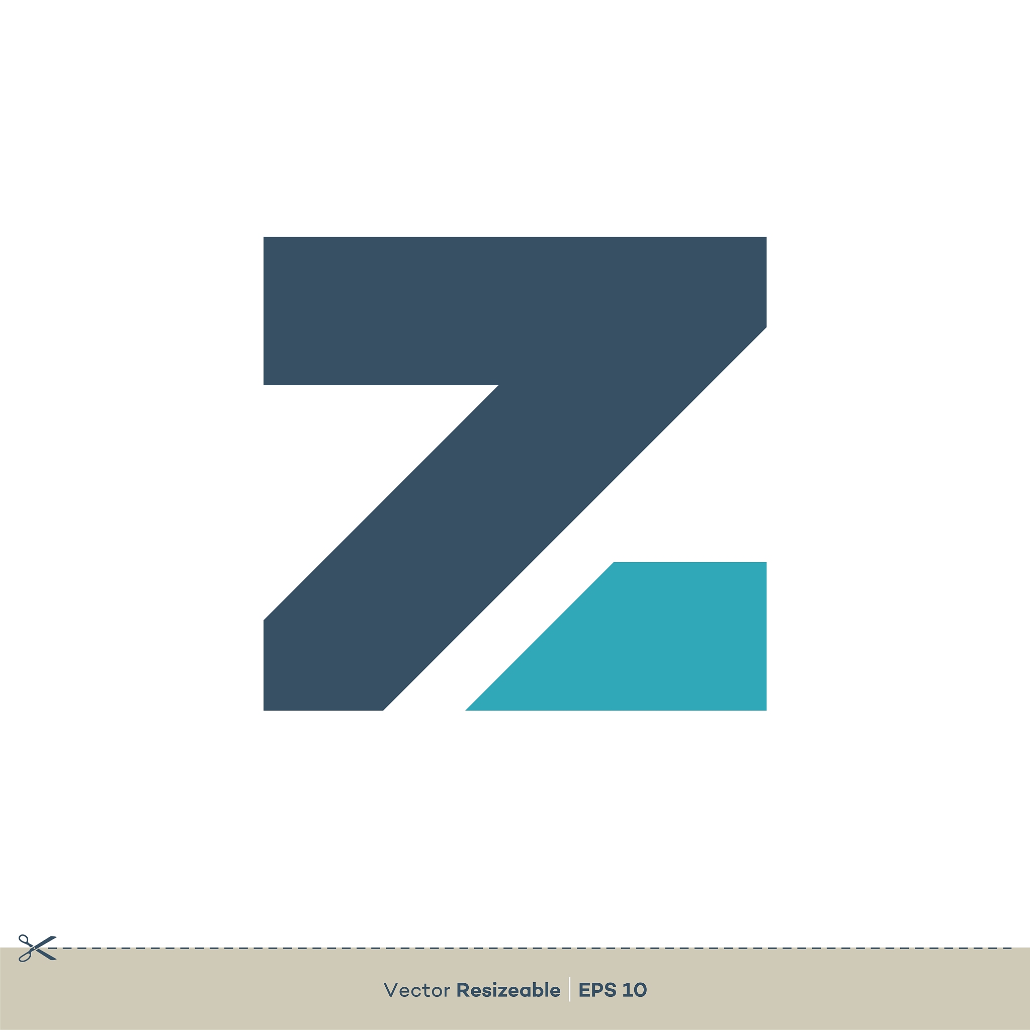 z letter logo template illustration design. vector eps 10.