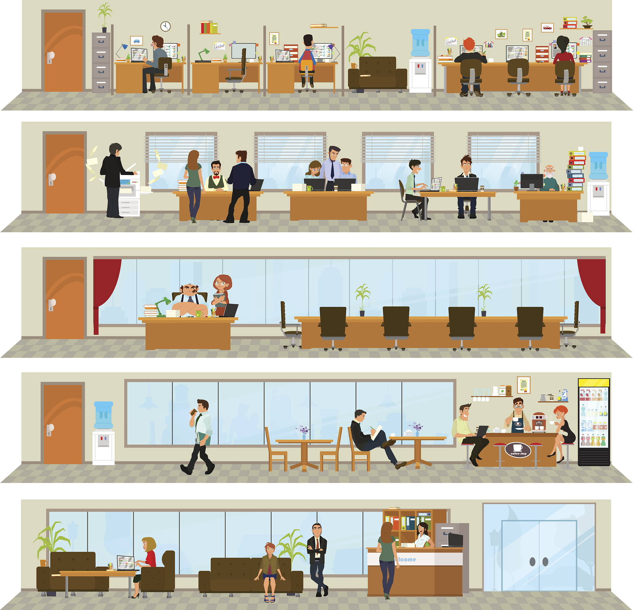 6S Office Tidying-English Version6S House Rule in office 1GOAL In order to build a clear and tidy office improve work efficiency and more better corporate image we establish 6s House Rule 2Coverage 2n