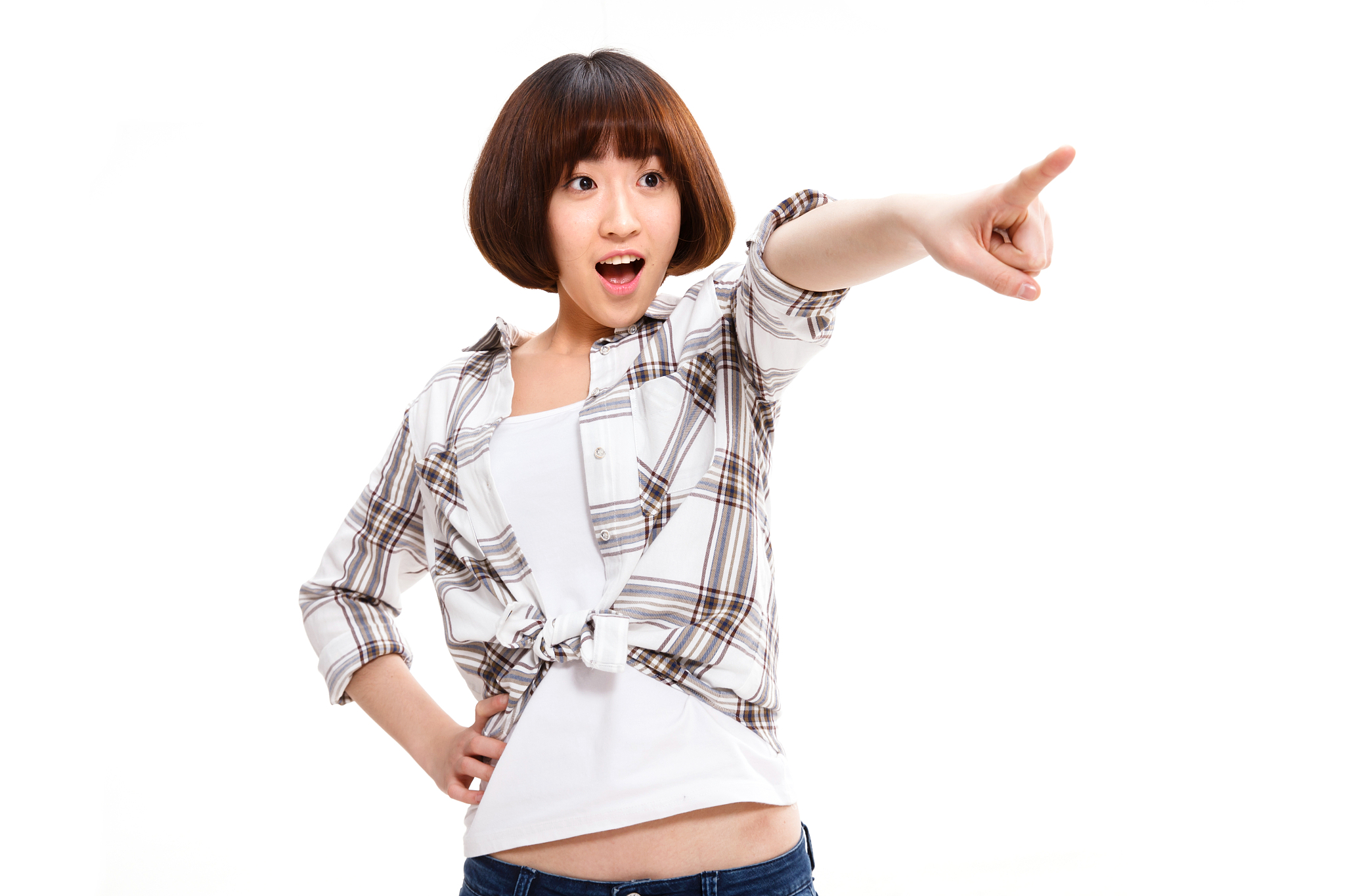 青春活力的青年女人