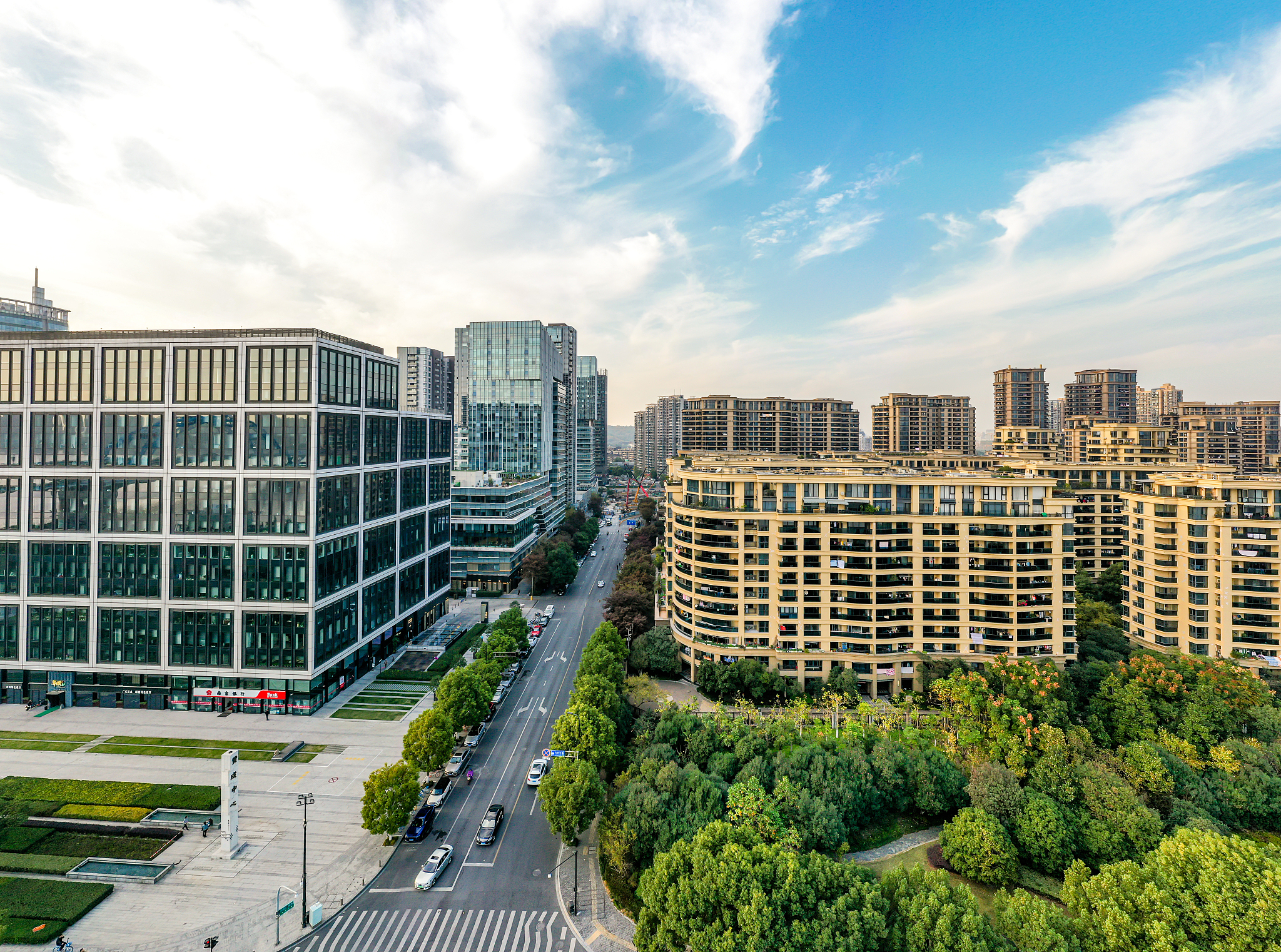 杭州上城杨柳郡社区：环境优美、设施齐全、生活便利