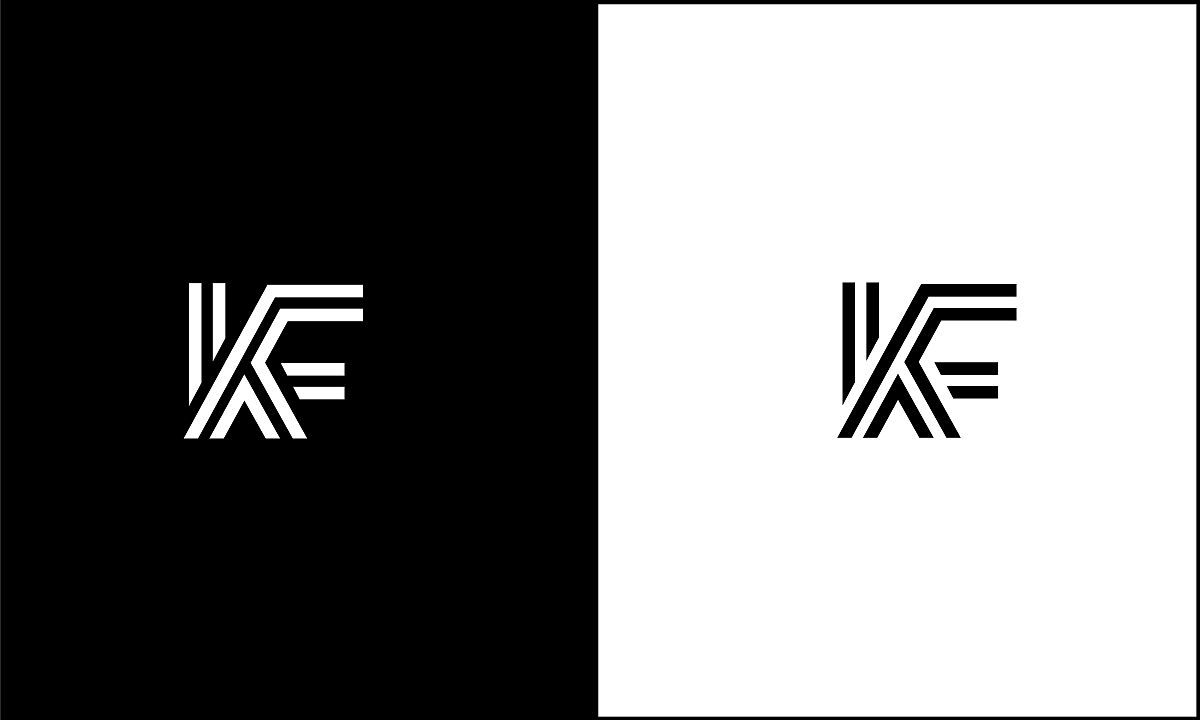 kf, fk抽象字母标志组合