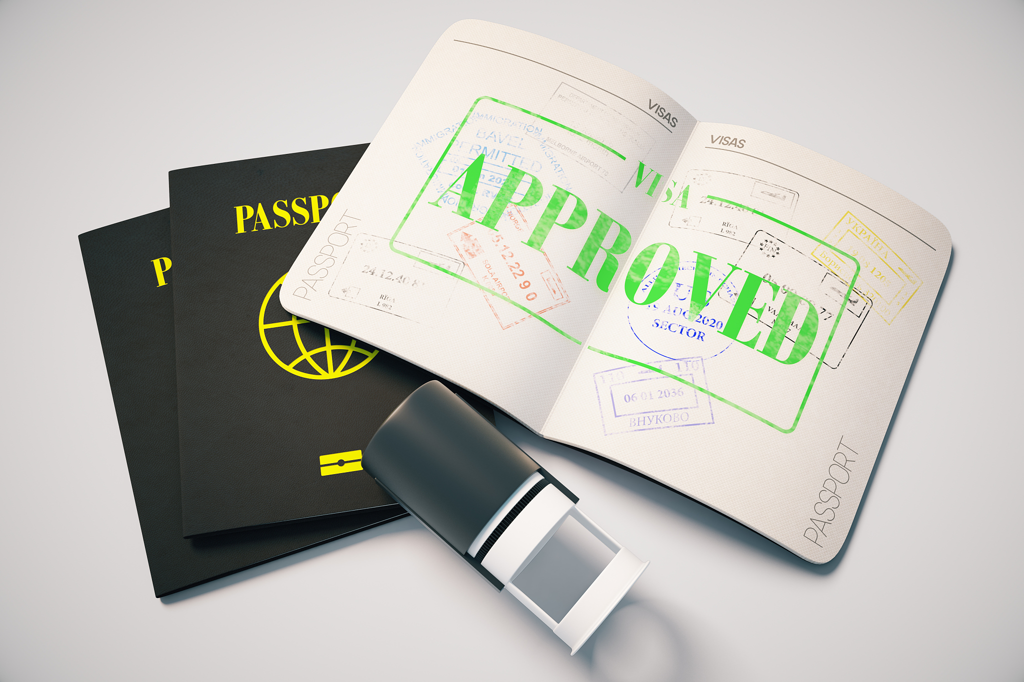 approved visa