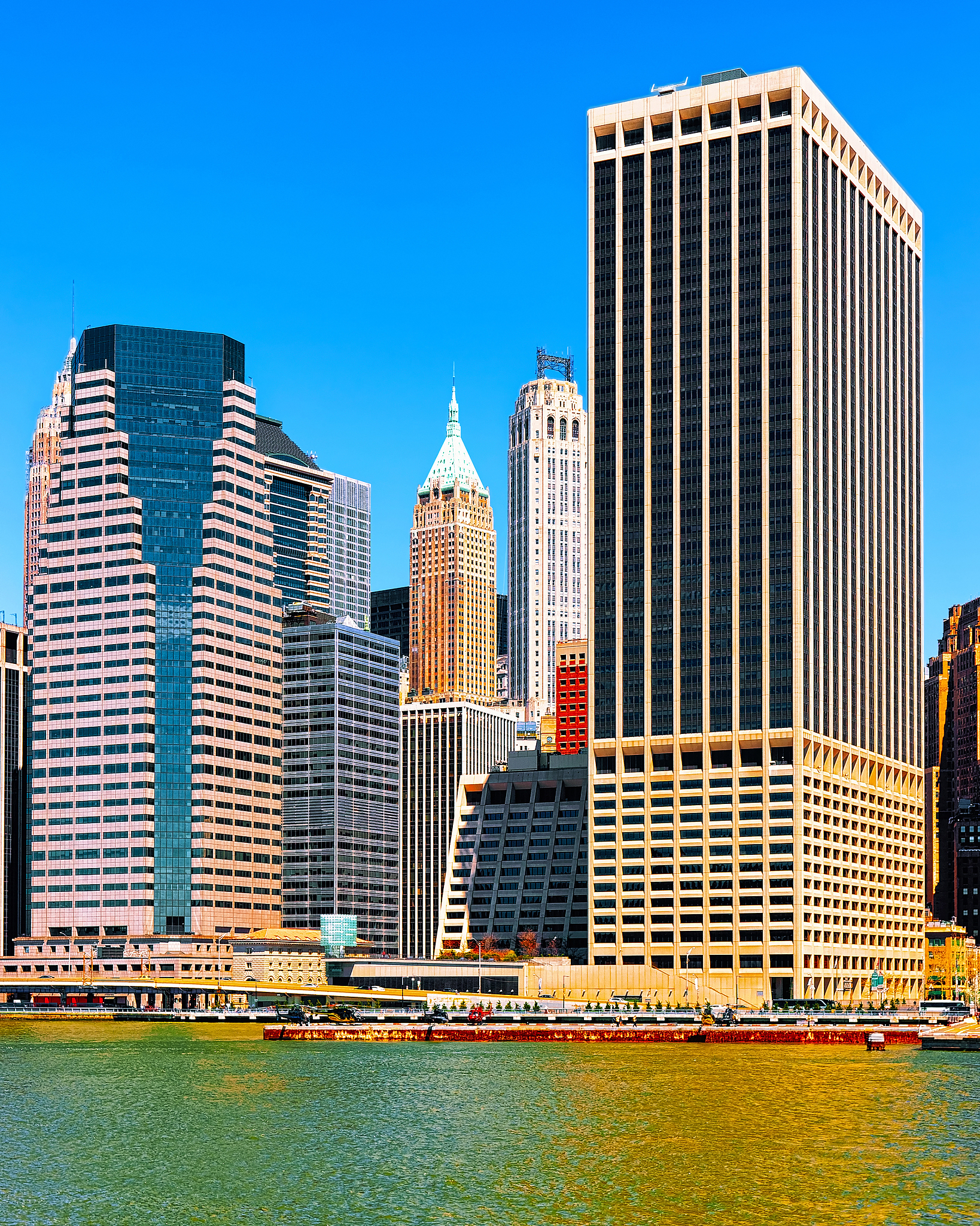 lower manhattan new york reflex