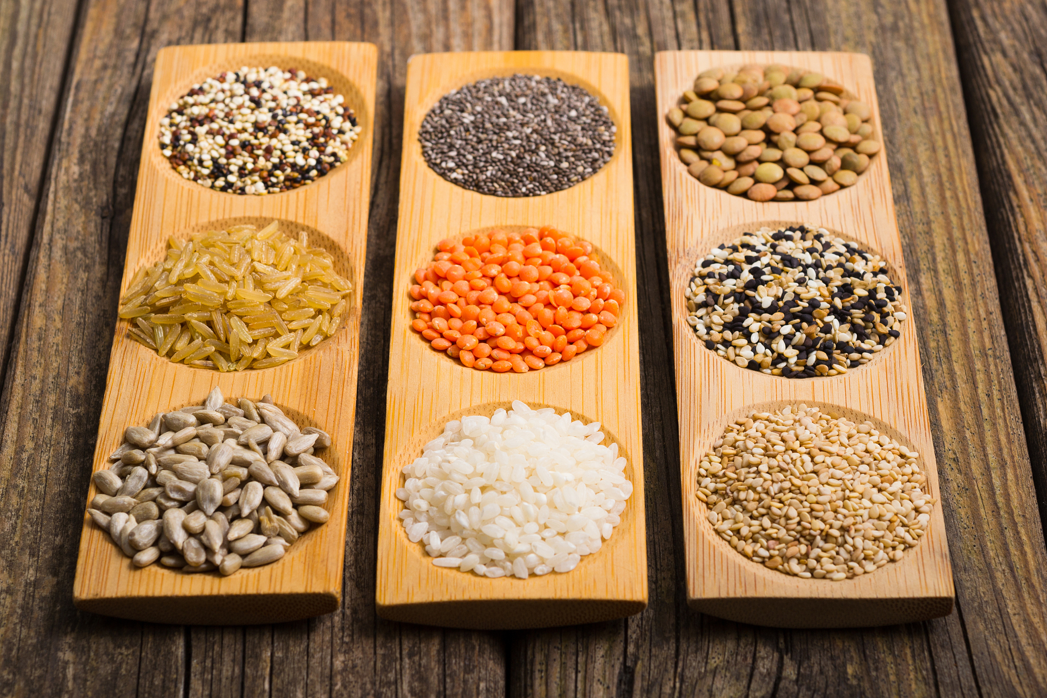 rice, grains, cereal raw food