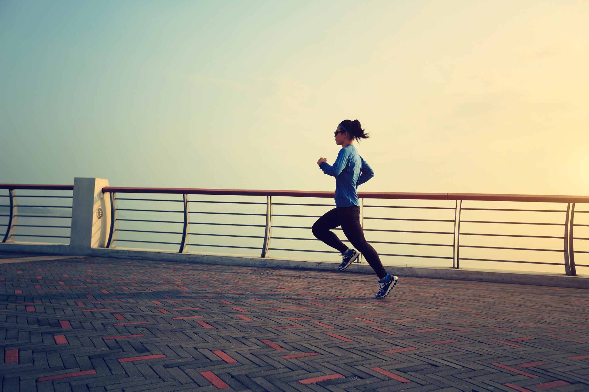 海边晨跑的好处