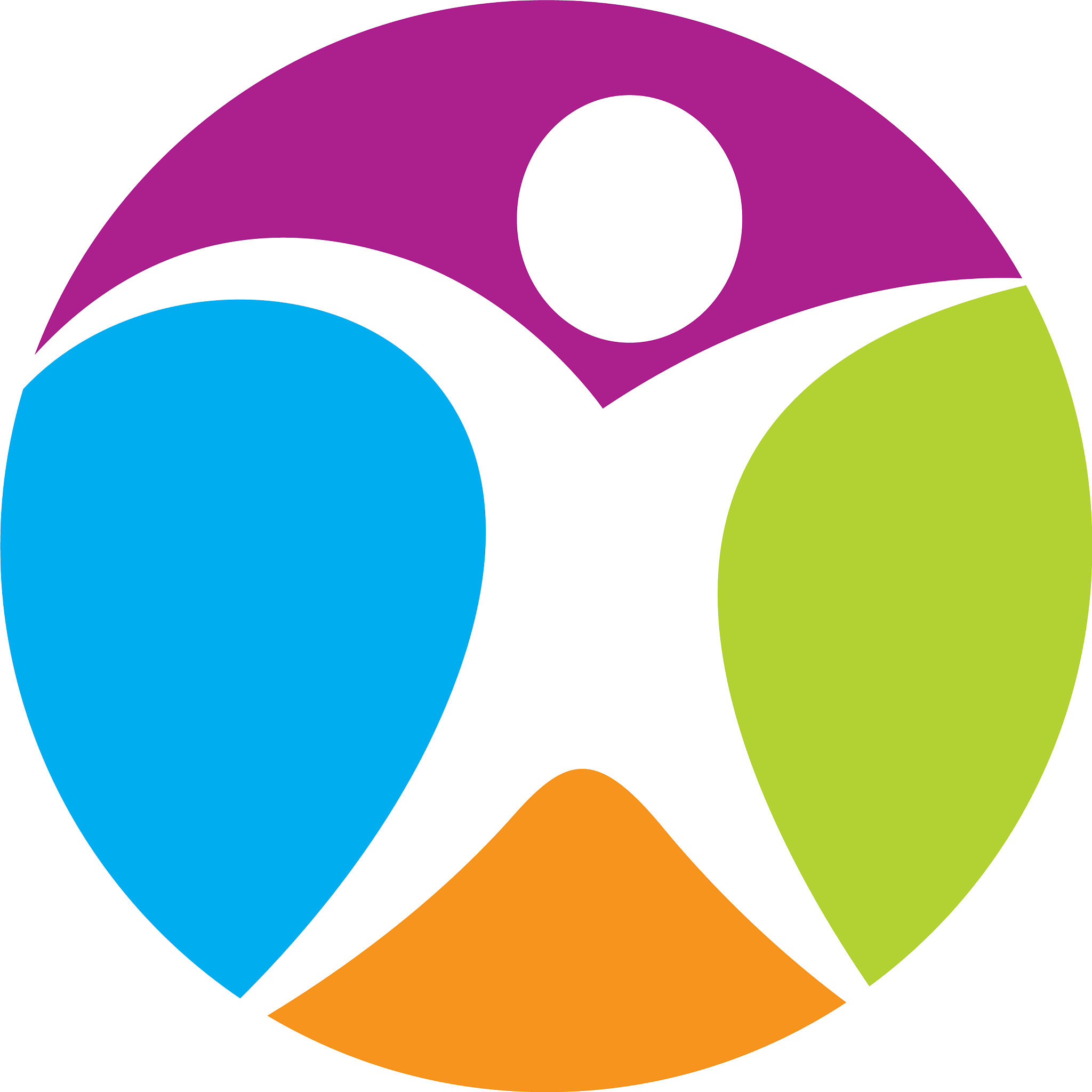 wellness logo template icon