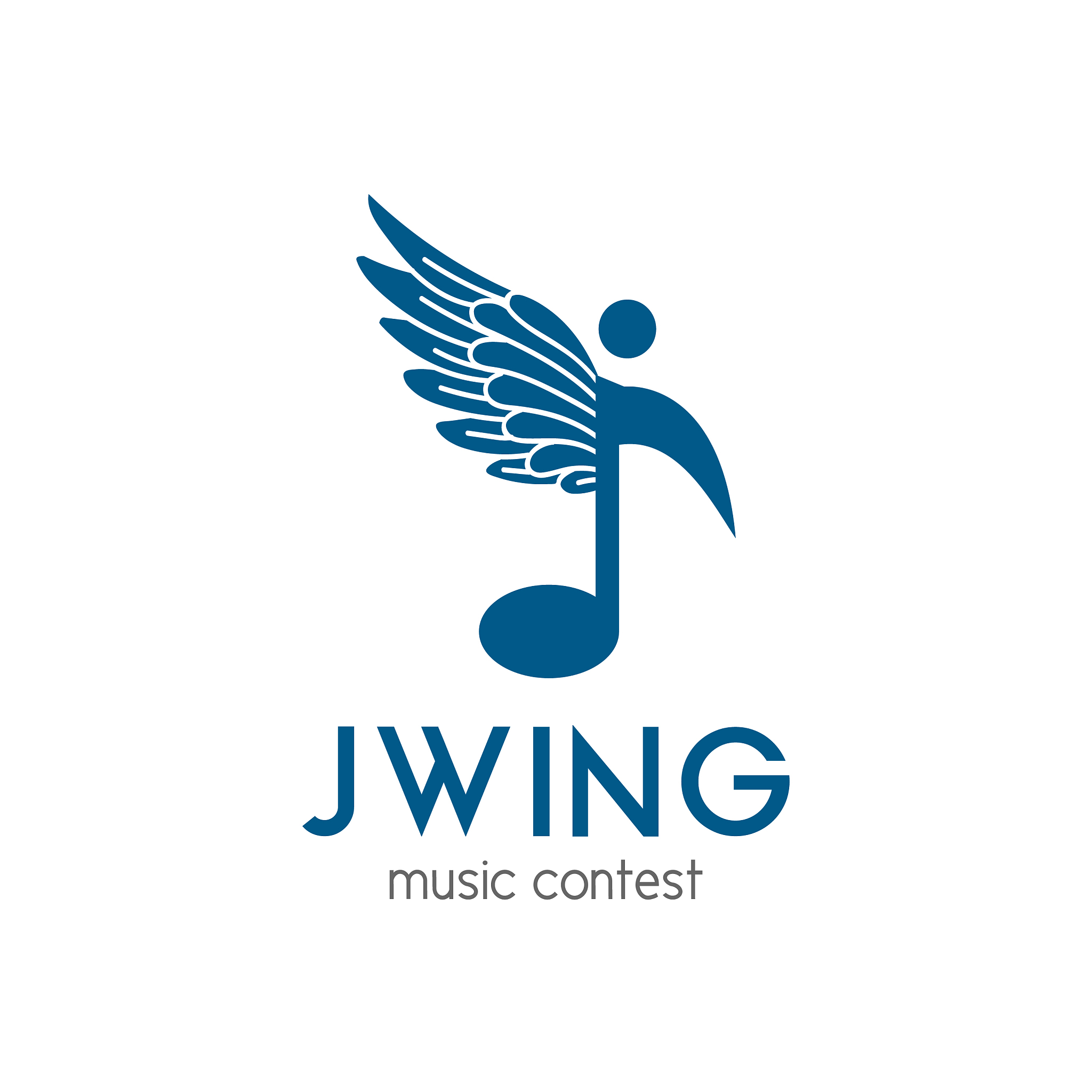 j initial wings for company logo