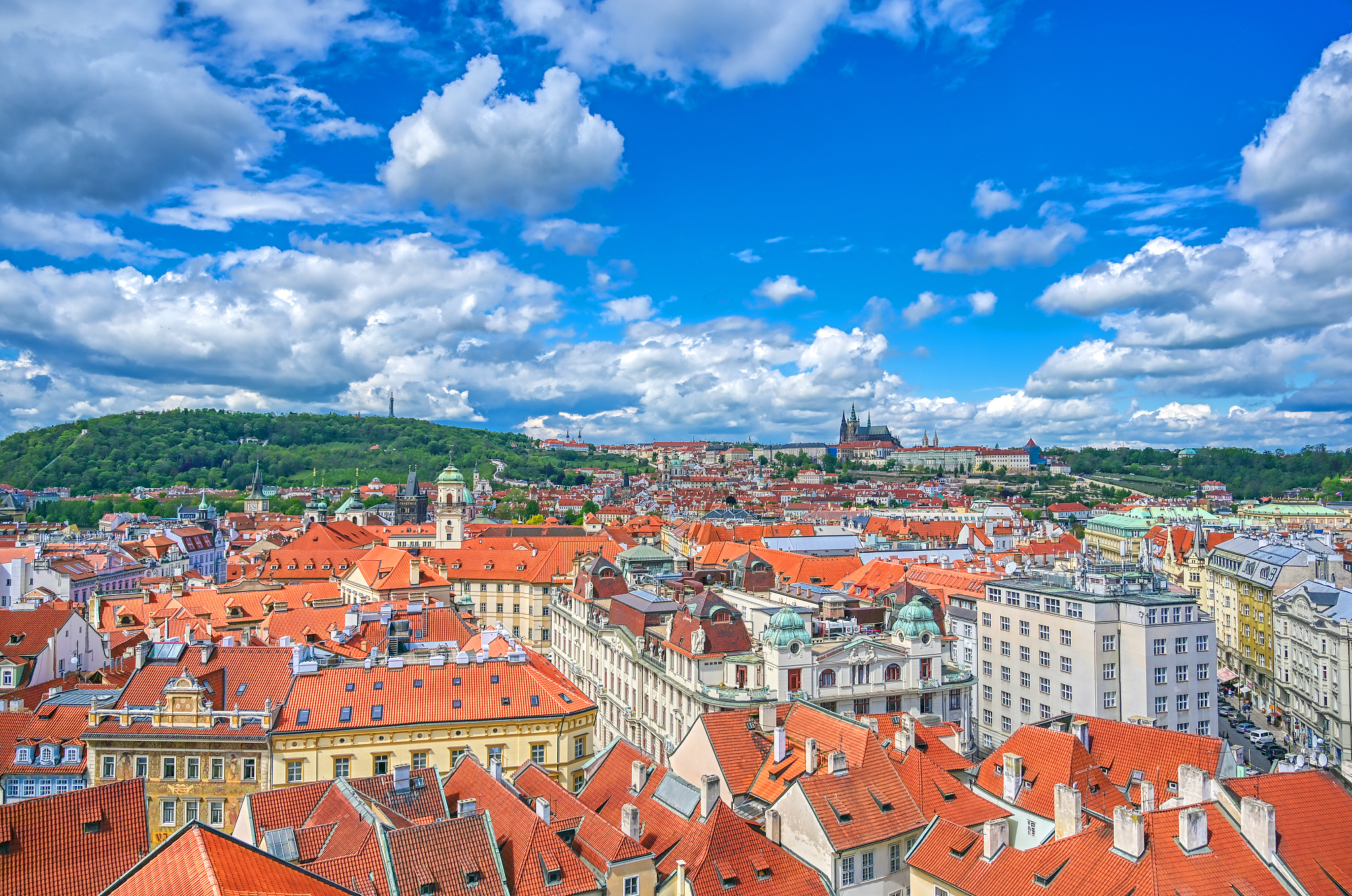 prague, czech republic and prague castle