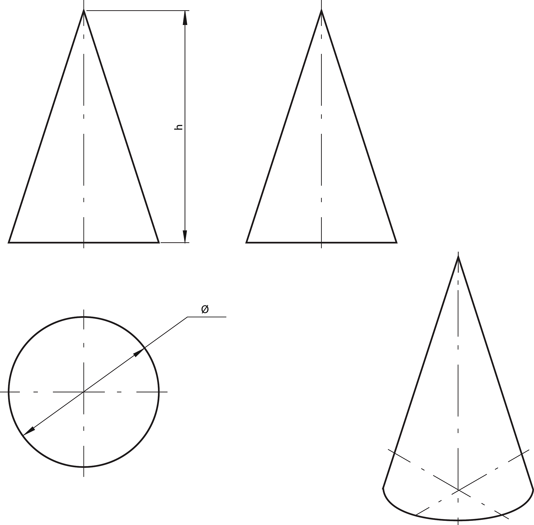 圆锥侧面展开图面积公式及推导