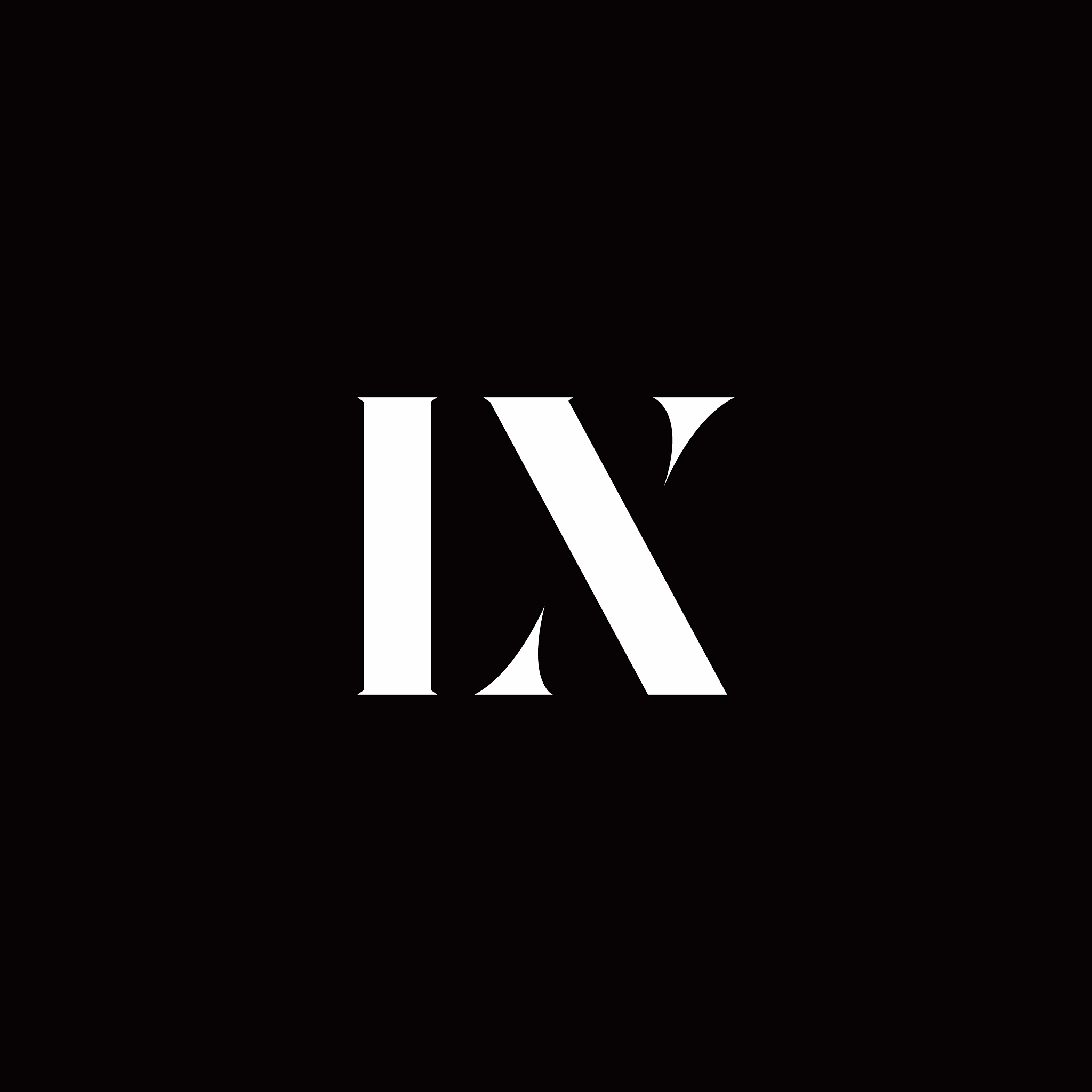 ix logo letter initial logo designs template