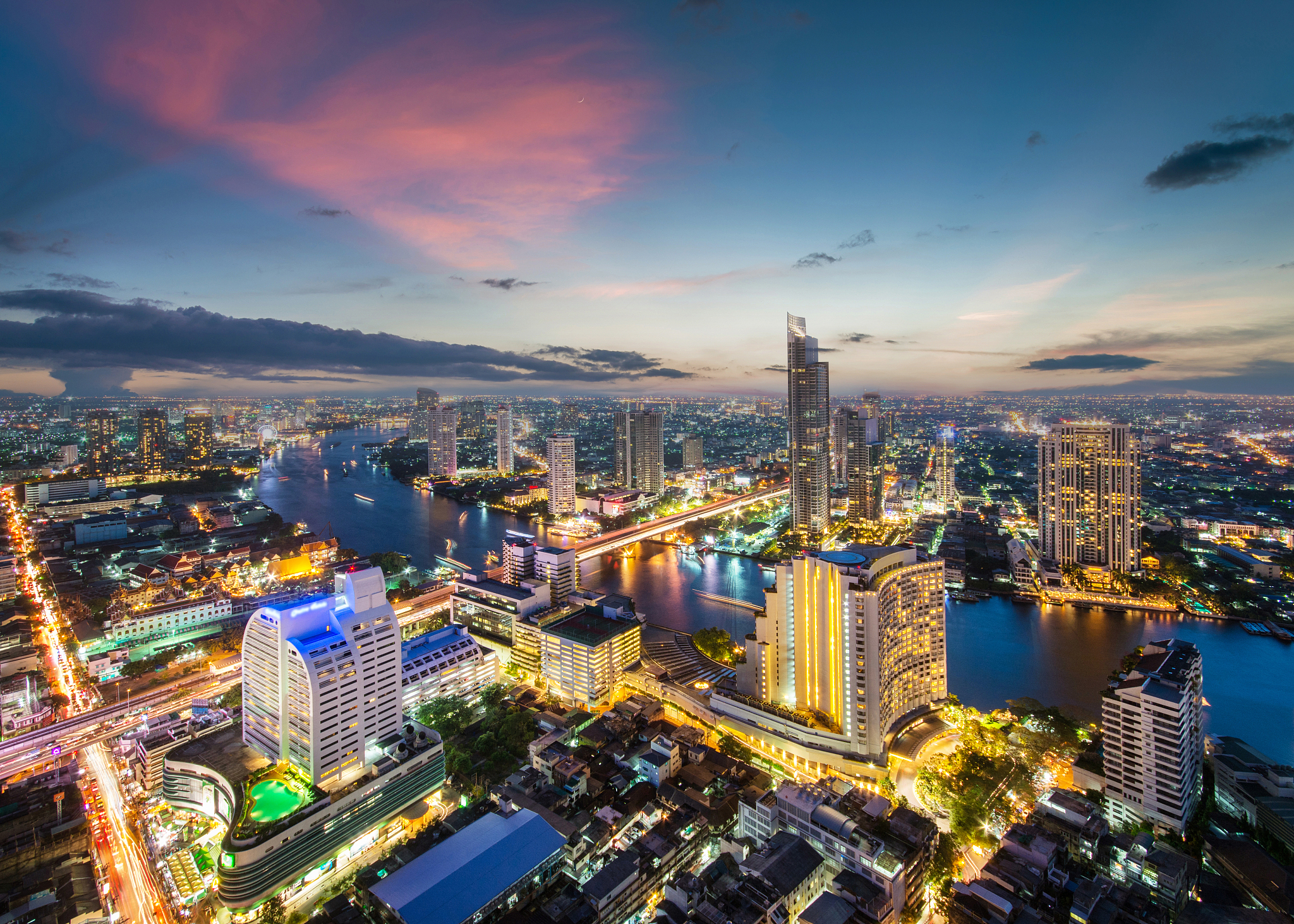 bangkok skyline