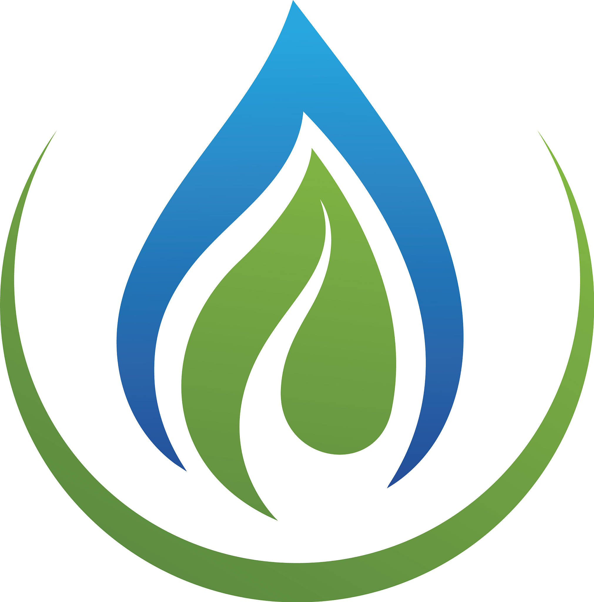 water drop logo template