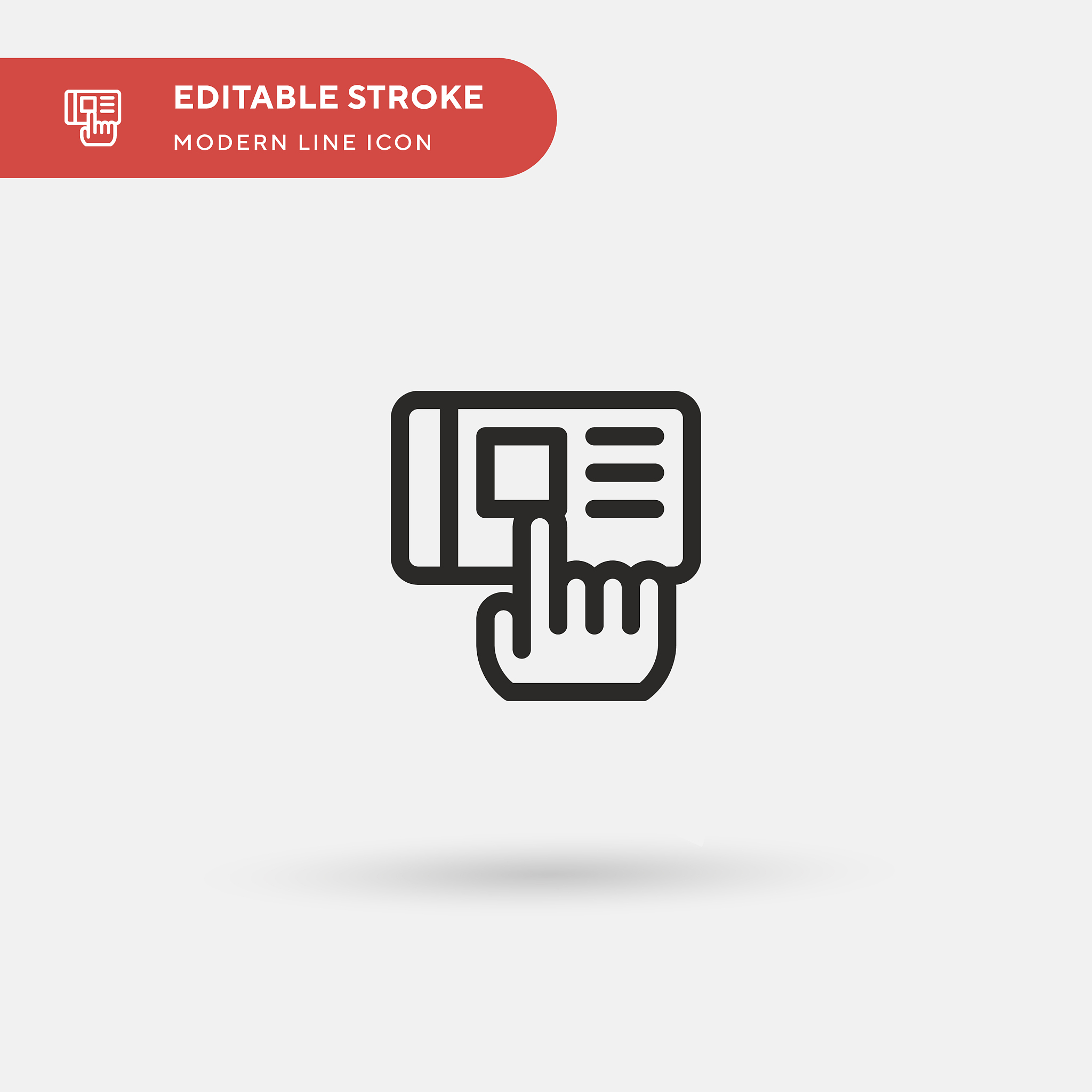 smartphone simple icon symbol