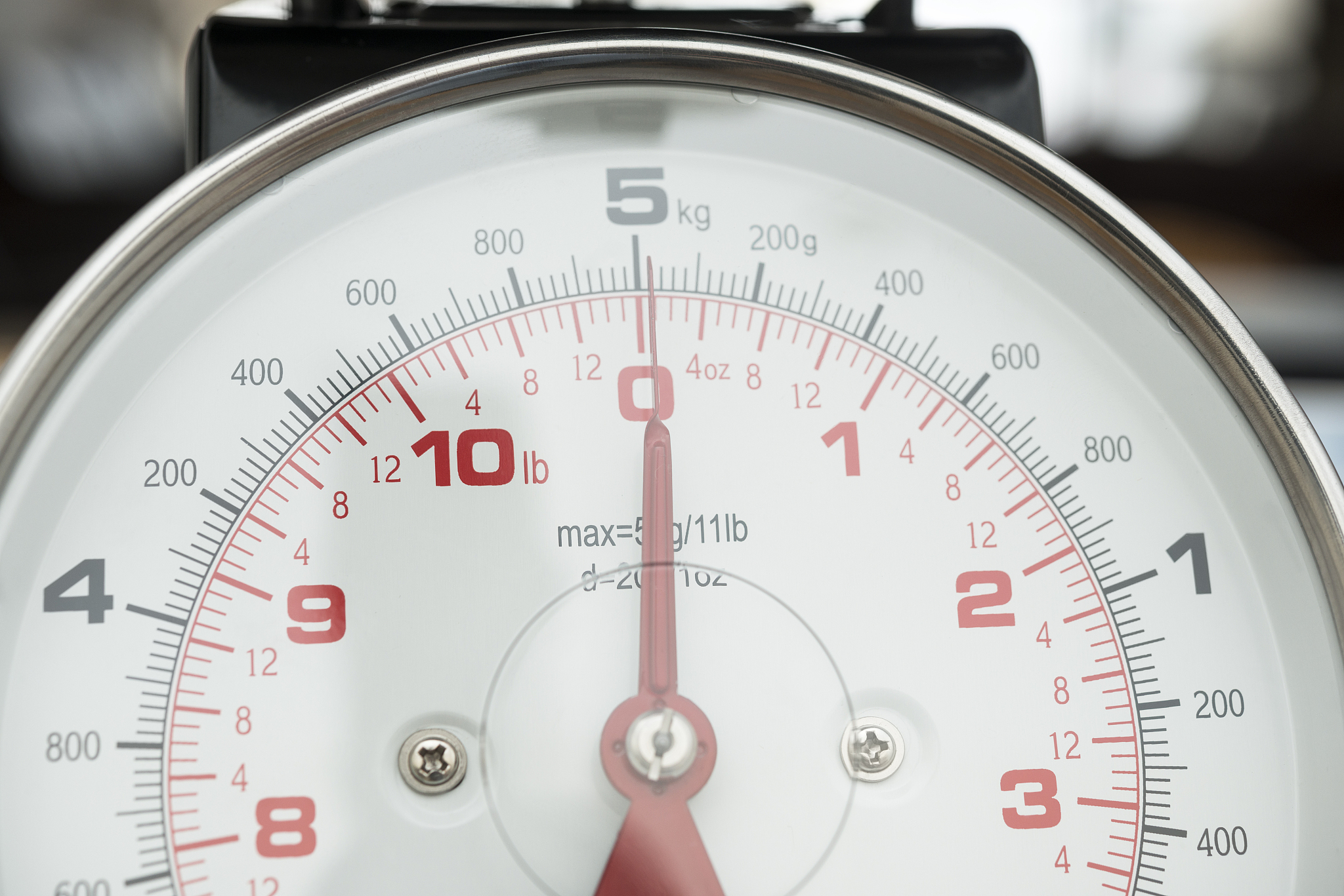 weighing scales dial
