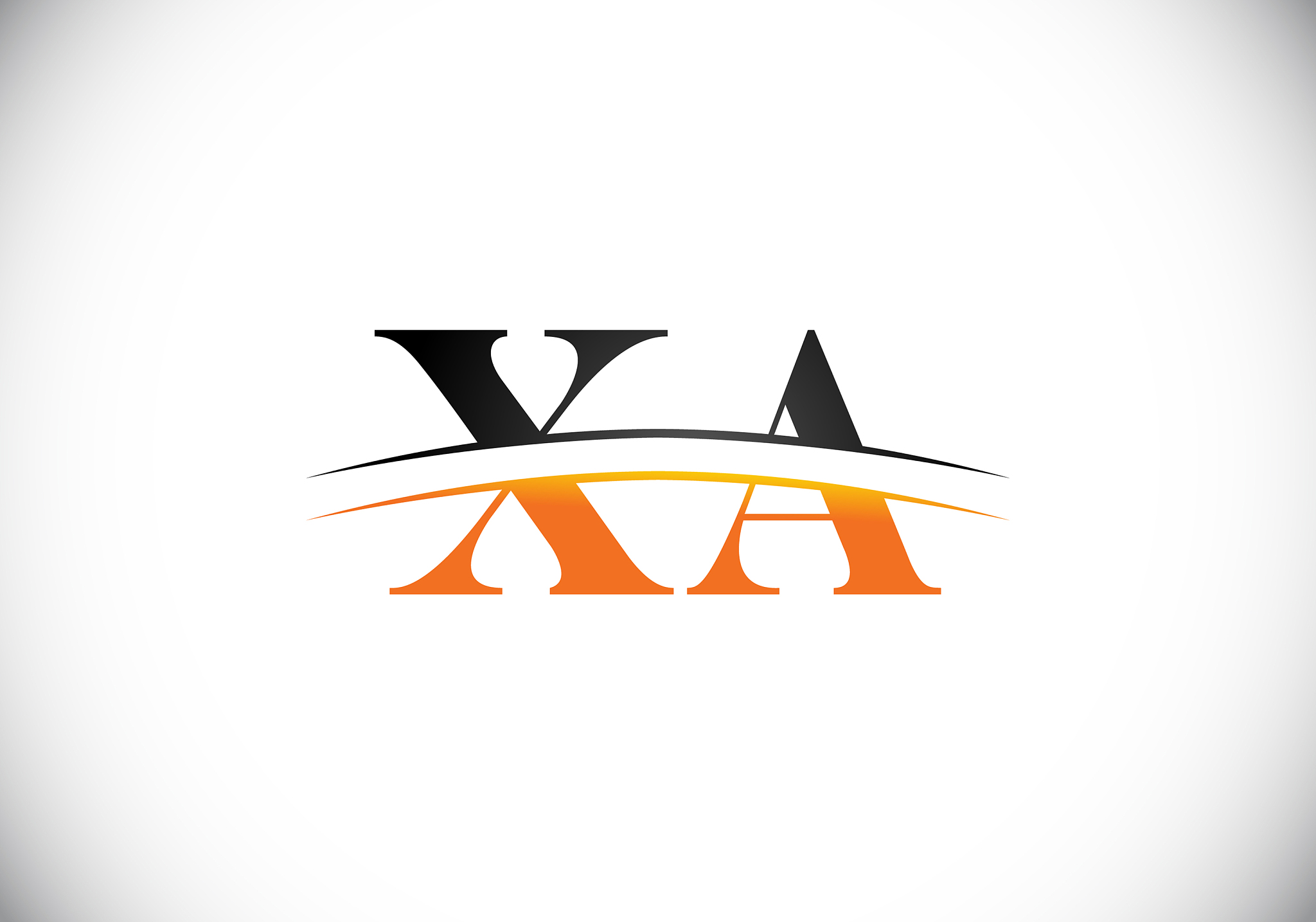 initial monogram letter x a logo design template