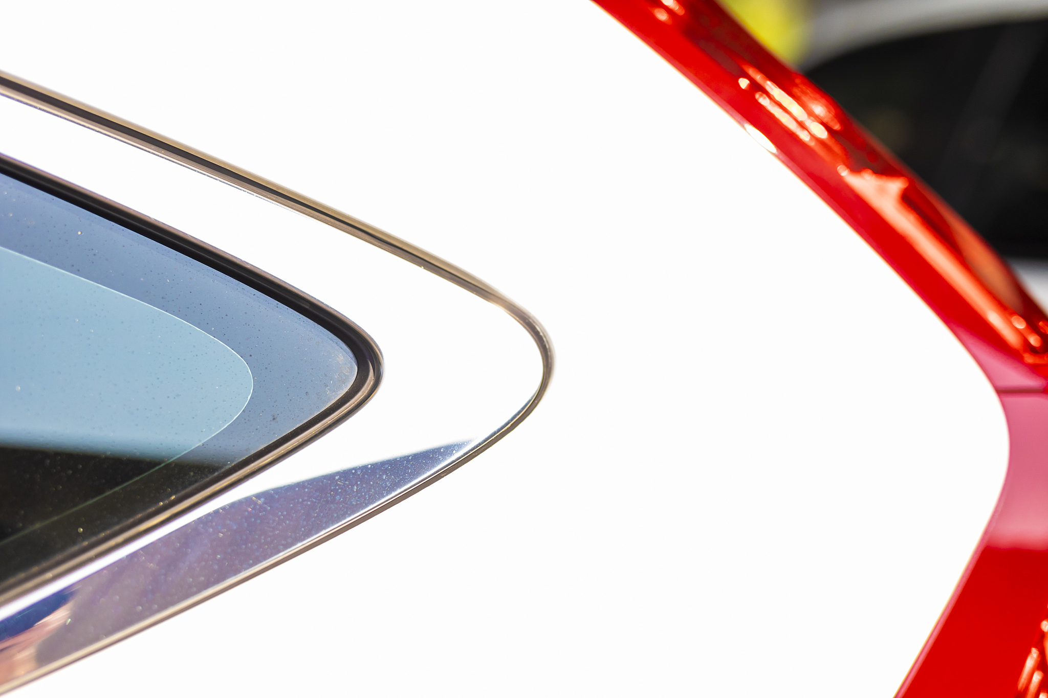abstract of a car tail light