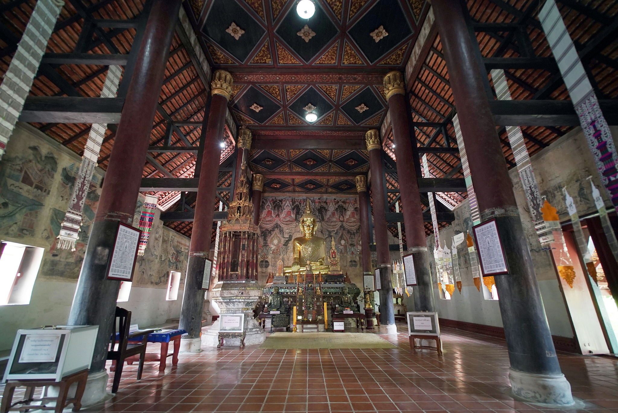 buddhist temple wat nong bua, nan province, northern thailand.