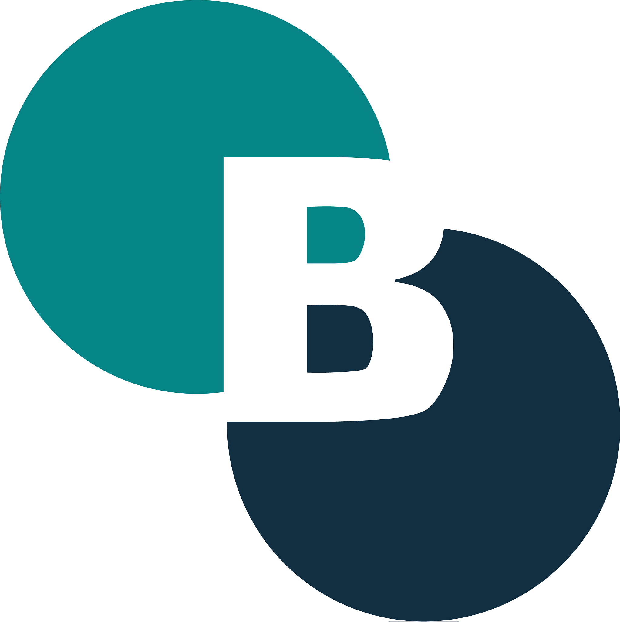 abstract circle creative design logo