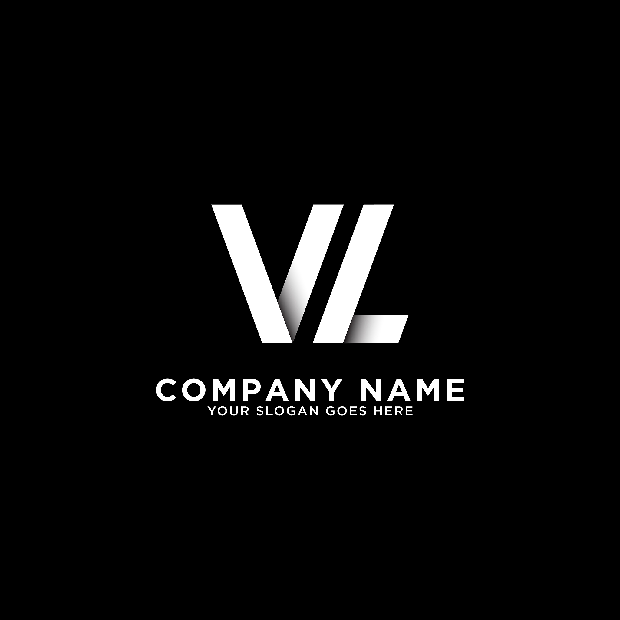v letter logo designs, clean and clever logo template