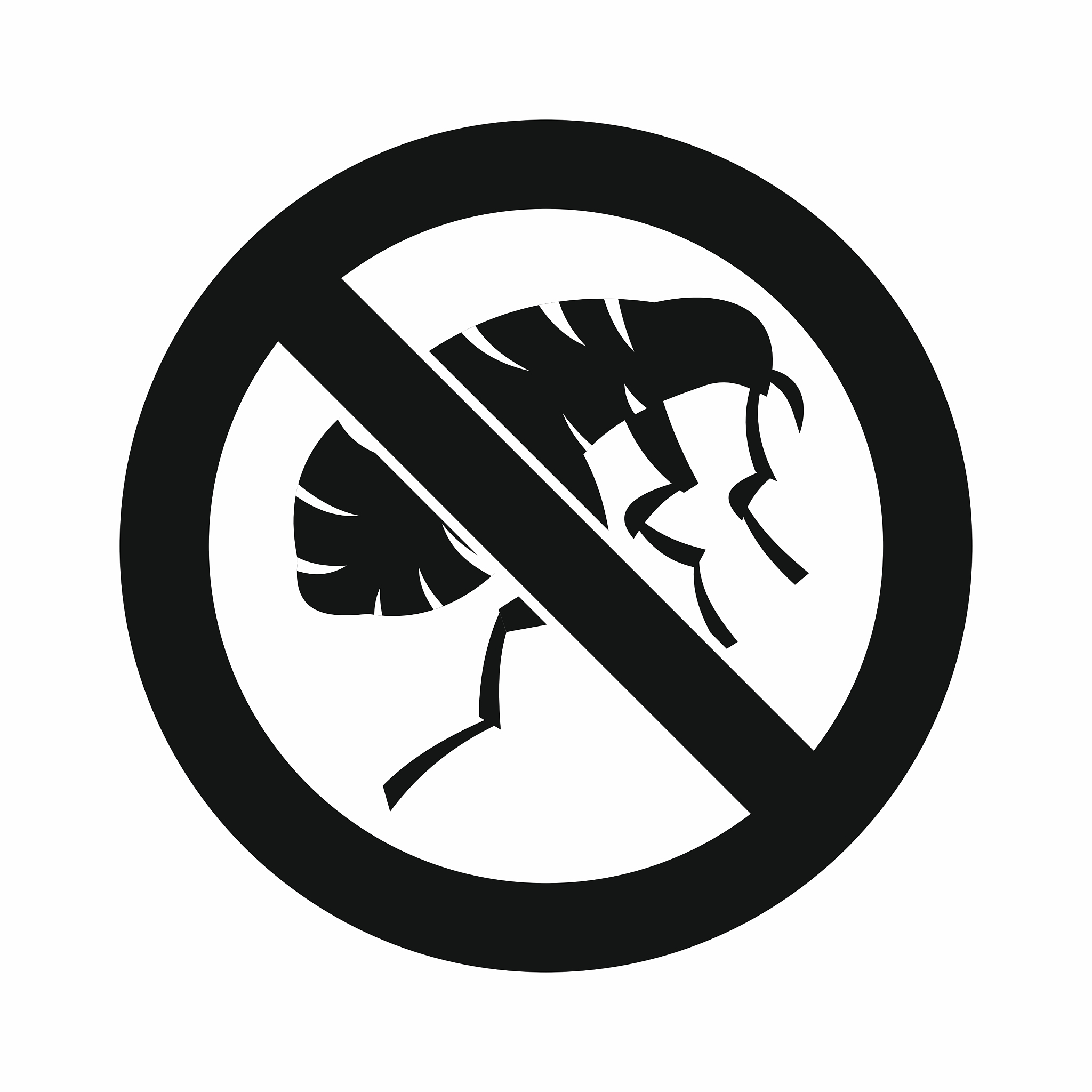 etching insect icon simple style