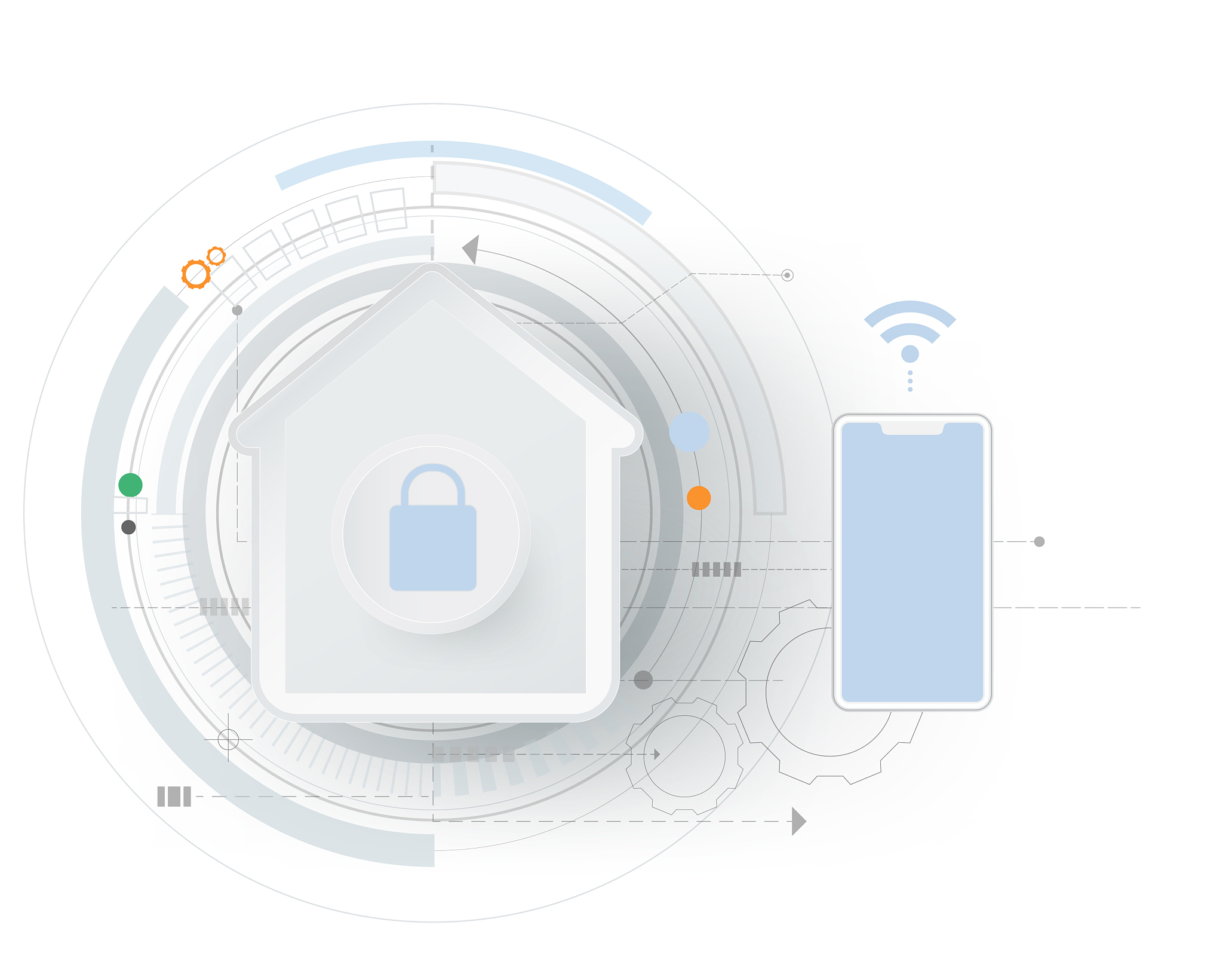 smart home technology controlling protection