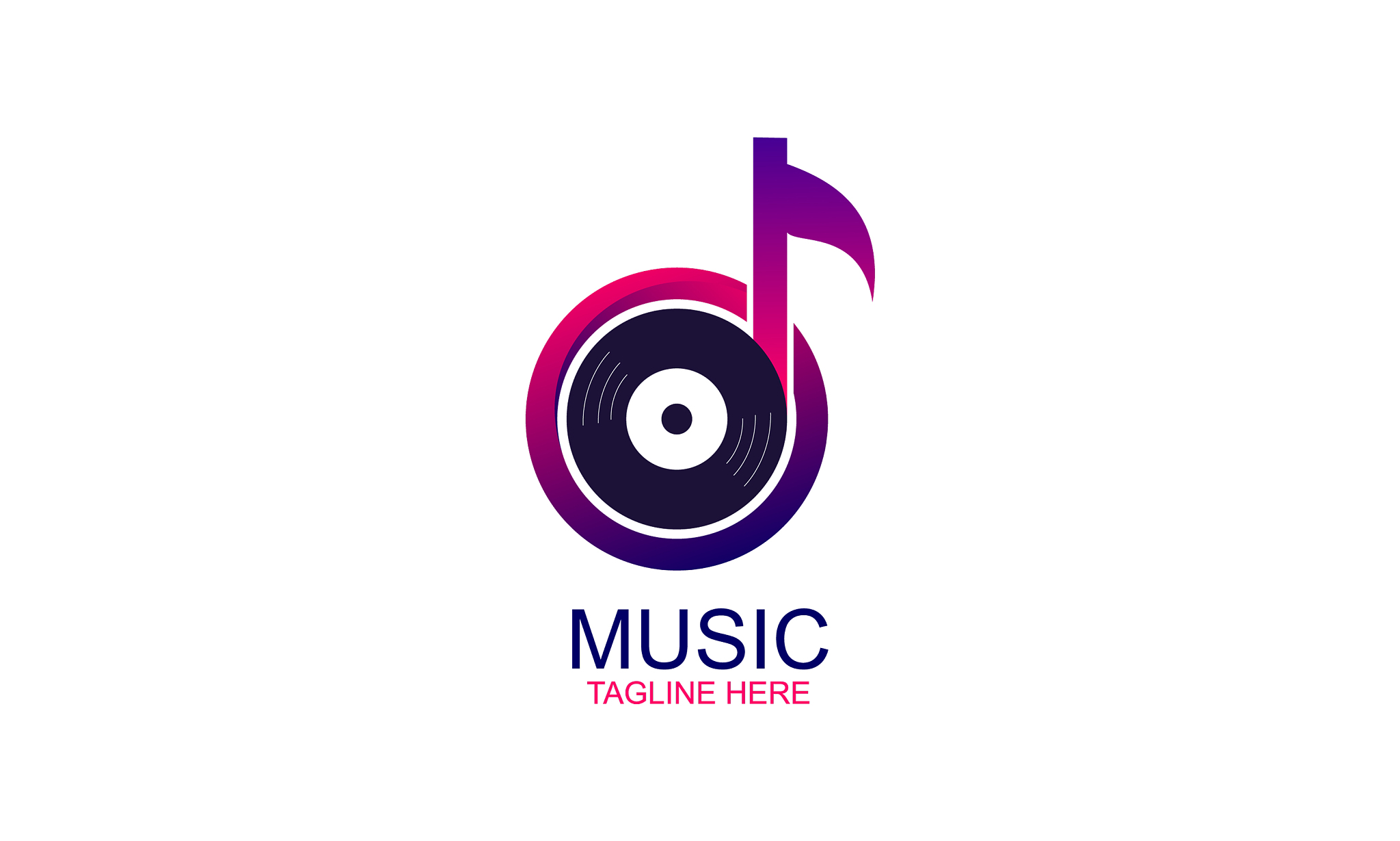 music industry logo design