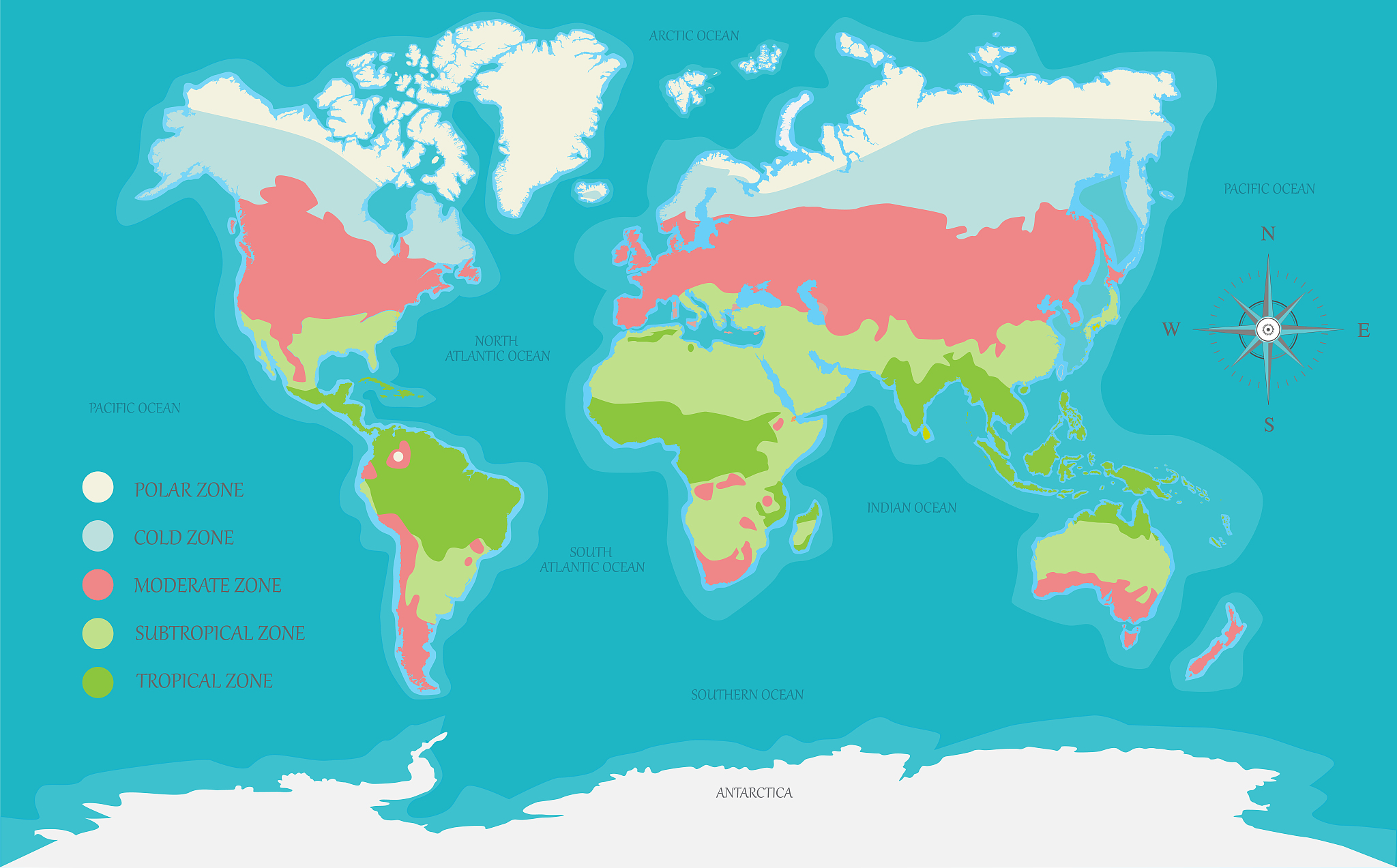 wo<strong>r</strong>ld map climate