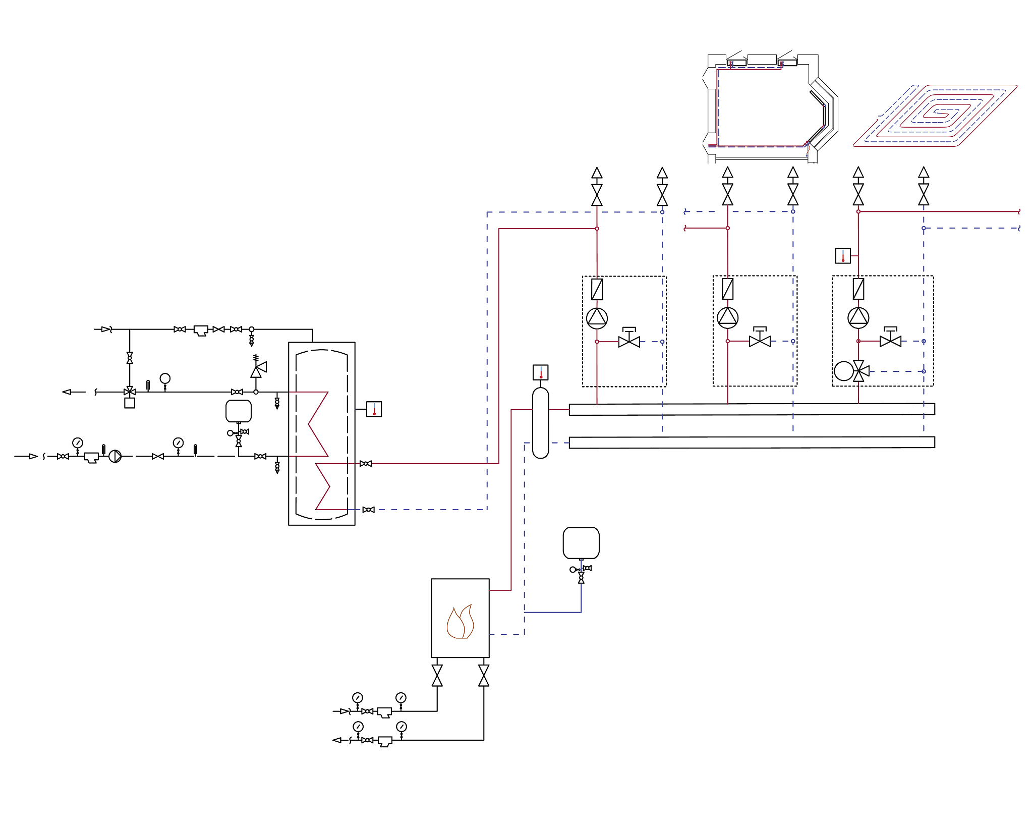 Why the control signal of PWM with larger duty cycle in DC-DC buck converter has larger output voltage