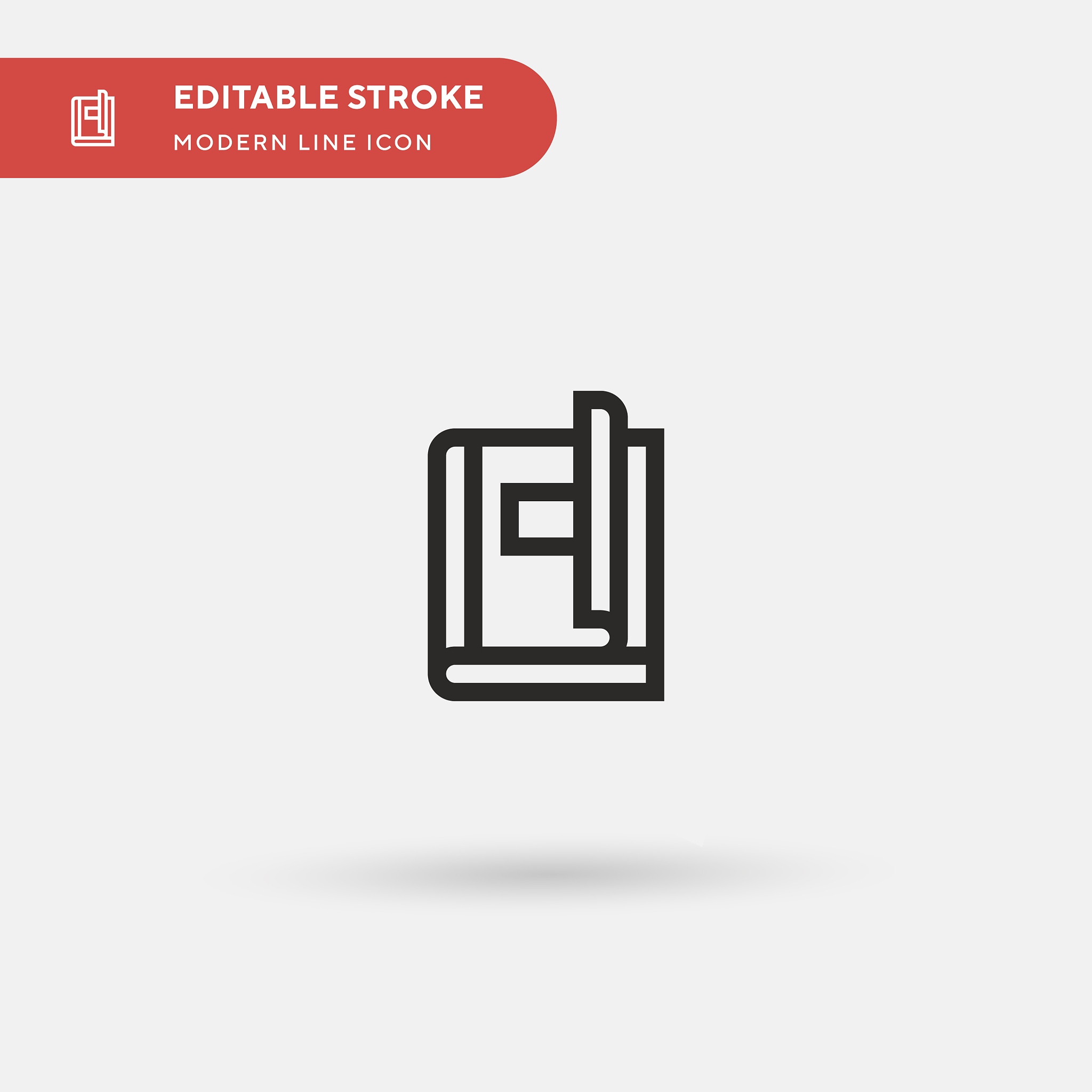 book simple icon symbol