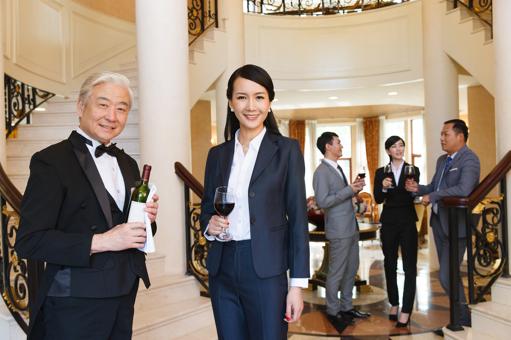 东方商务人士聚会