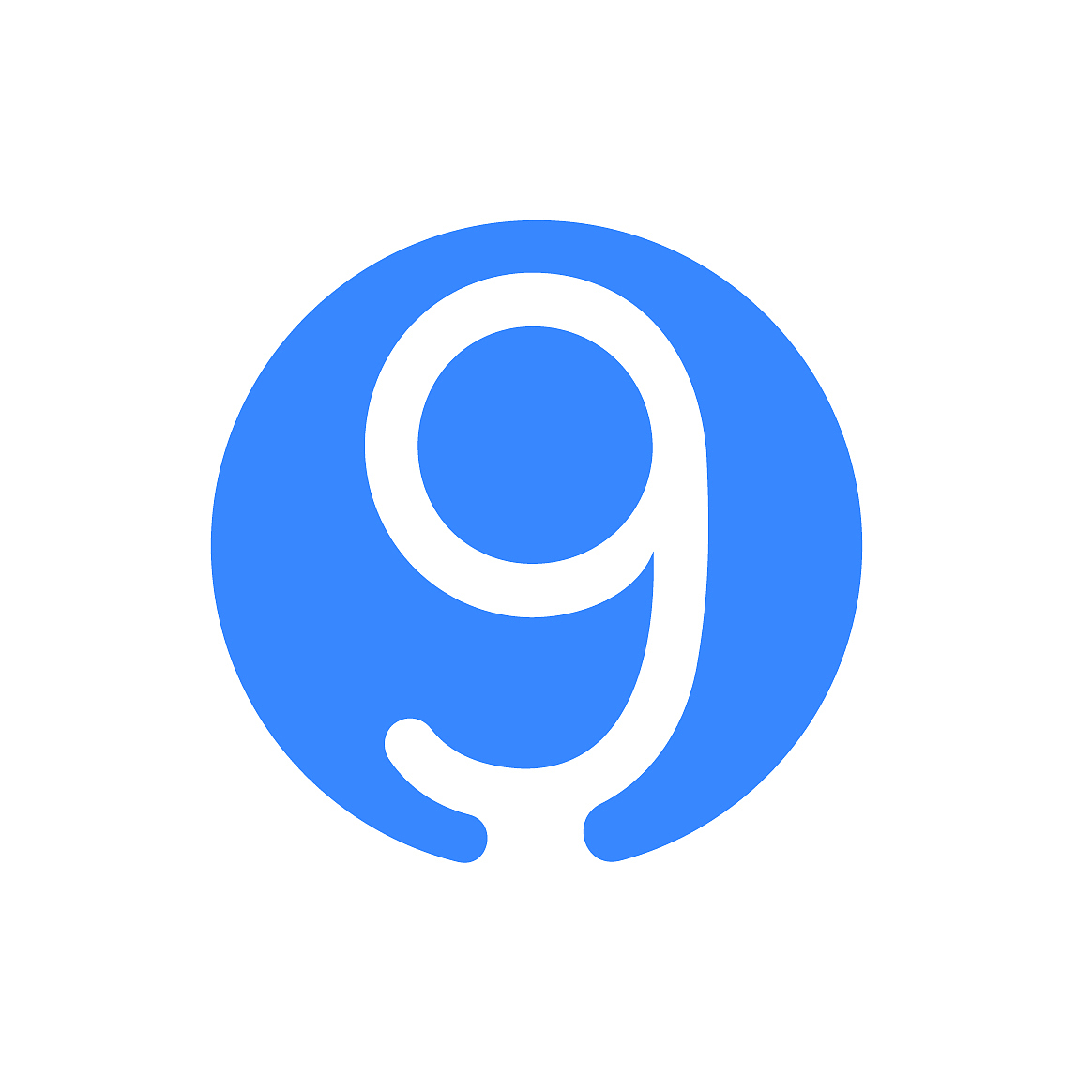 number 9 nine font logo blue icon