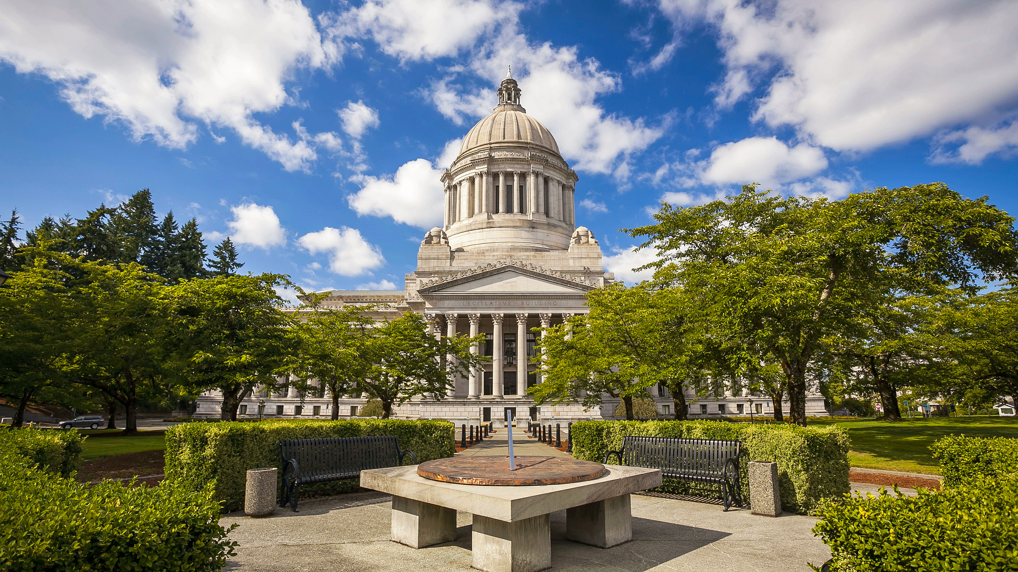 washington's state capitol in olympia