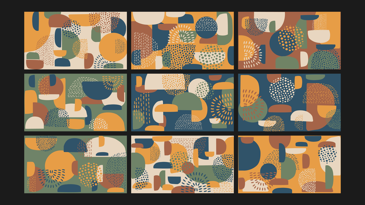 插画疏密的节奏