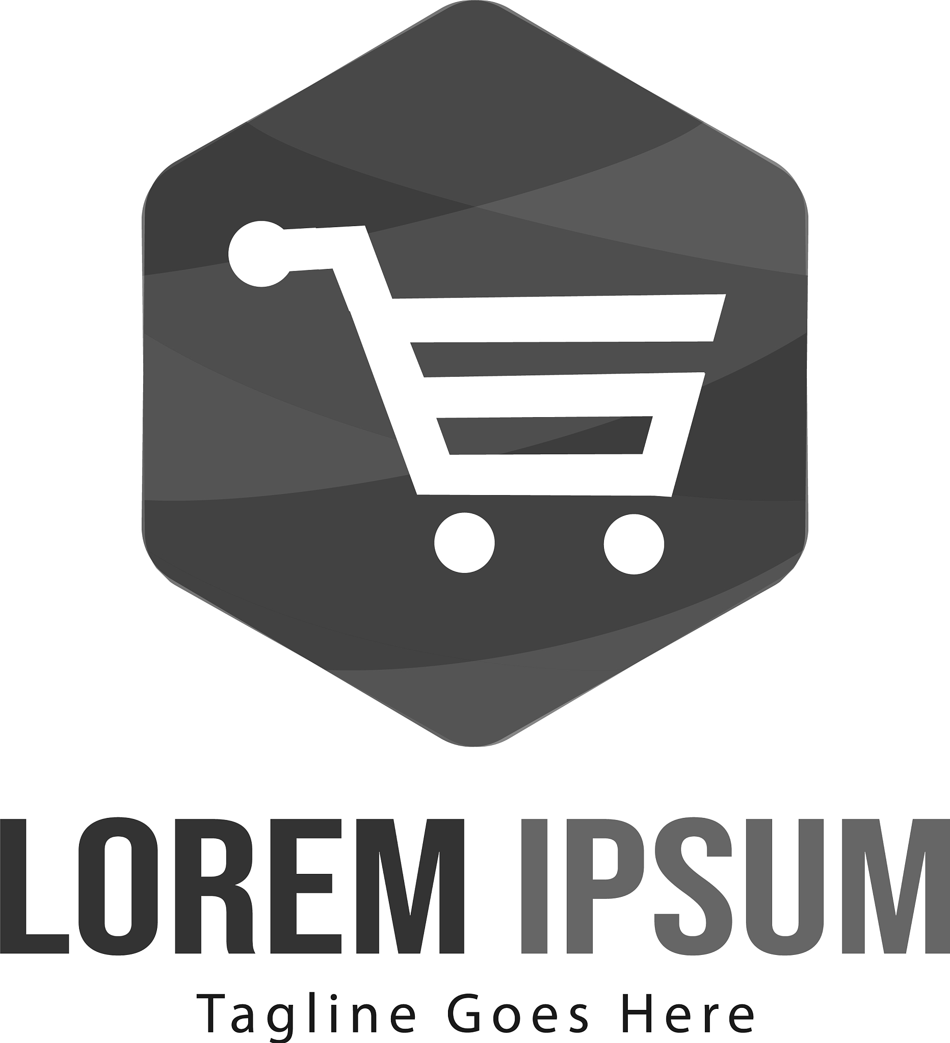 shopping logo template design shopping logo with