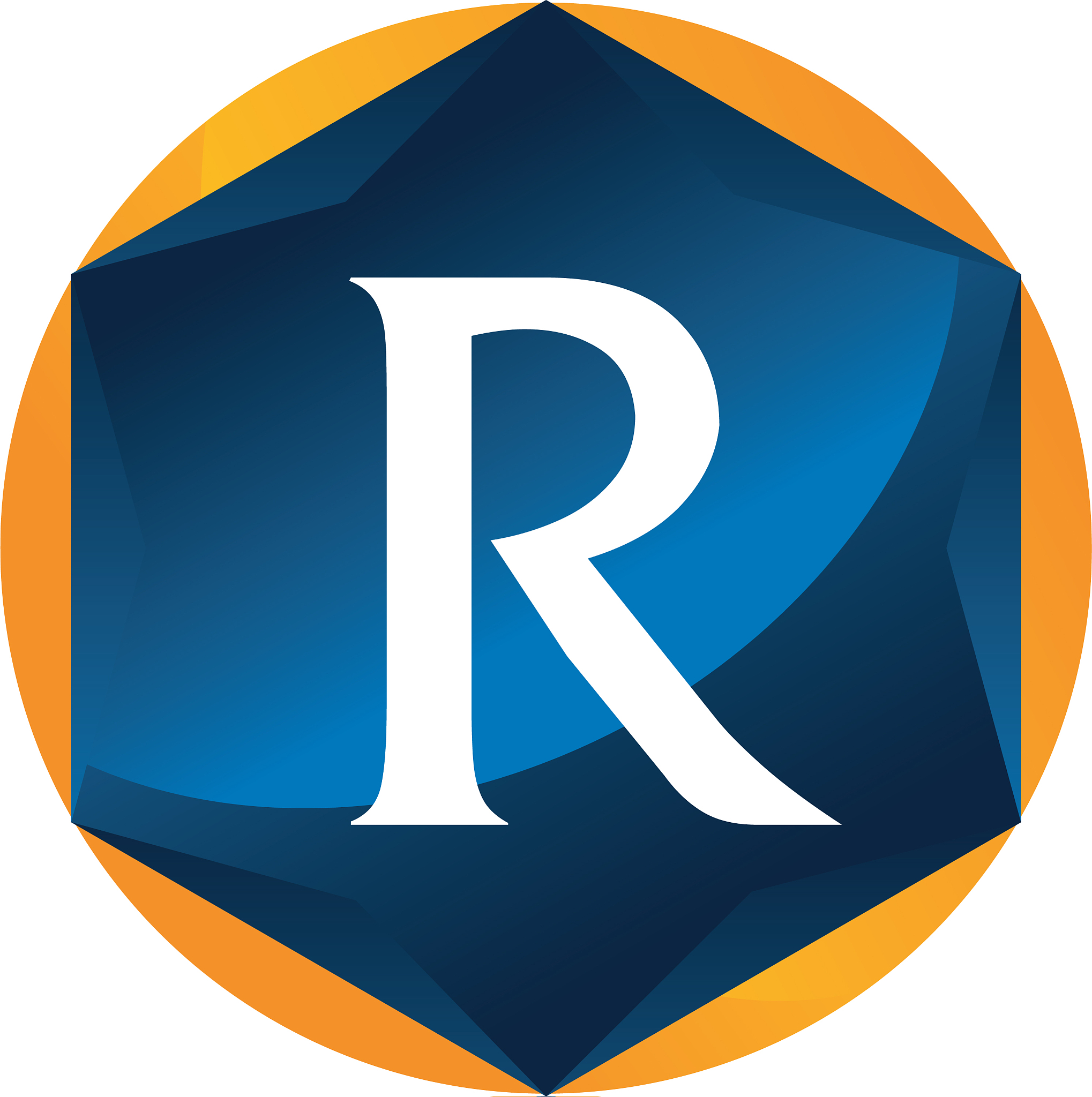 modern letter r