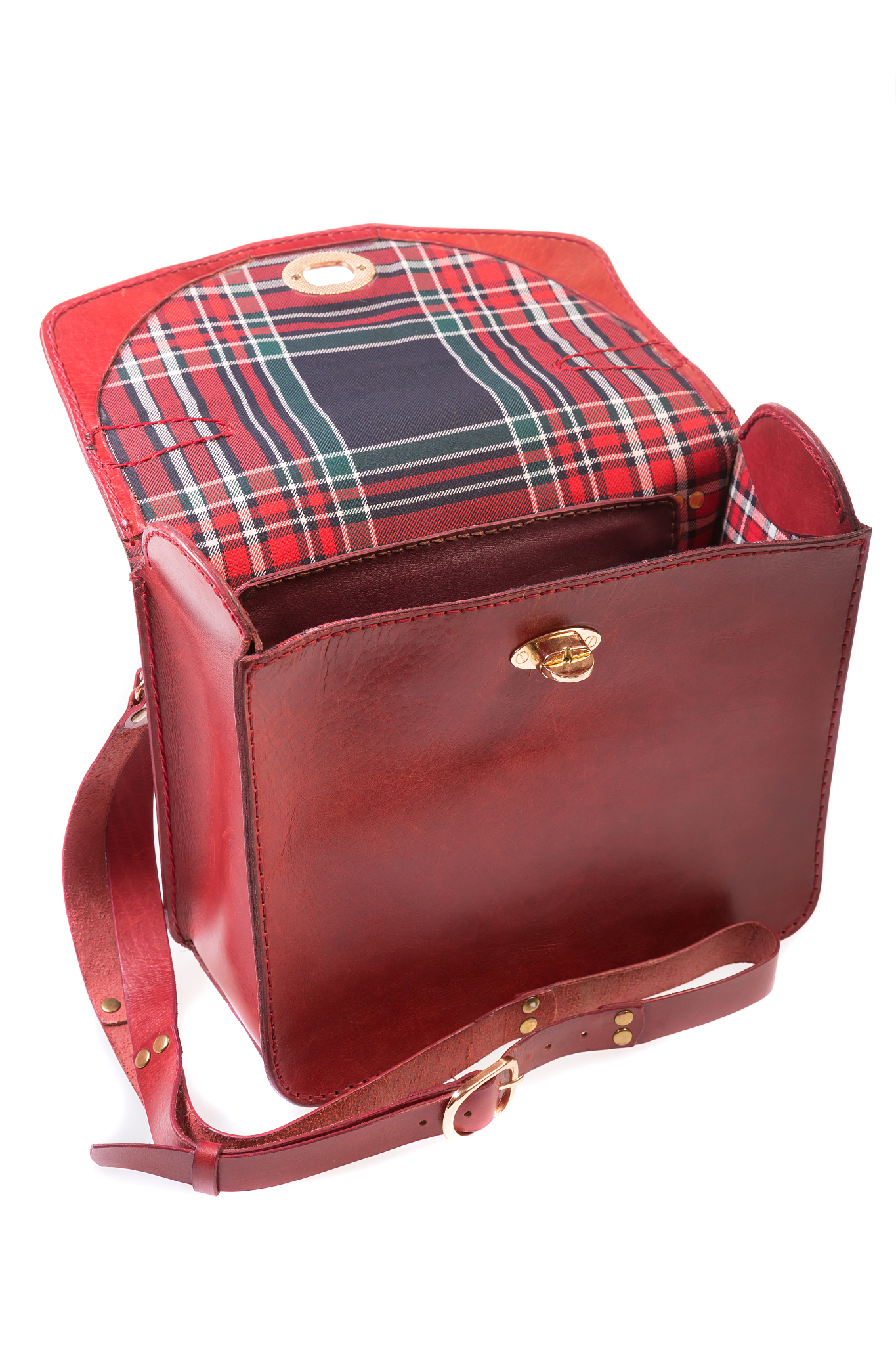 leather handmade bag