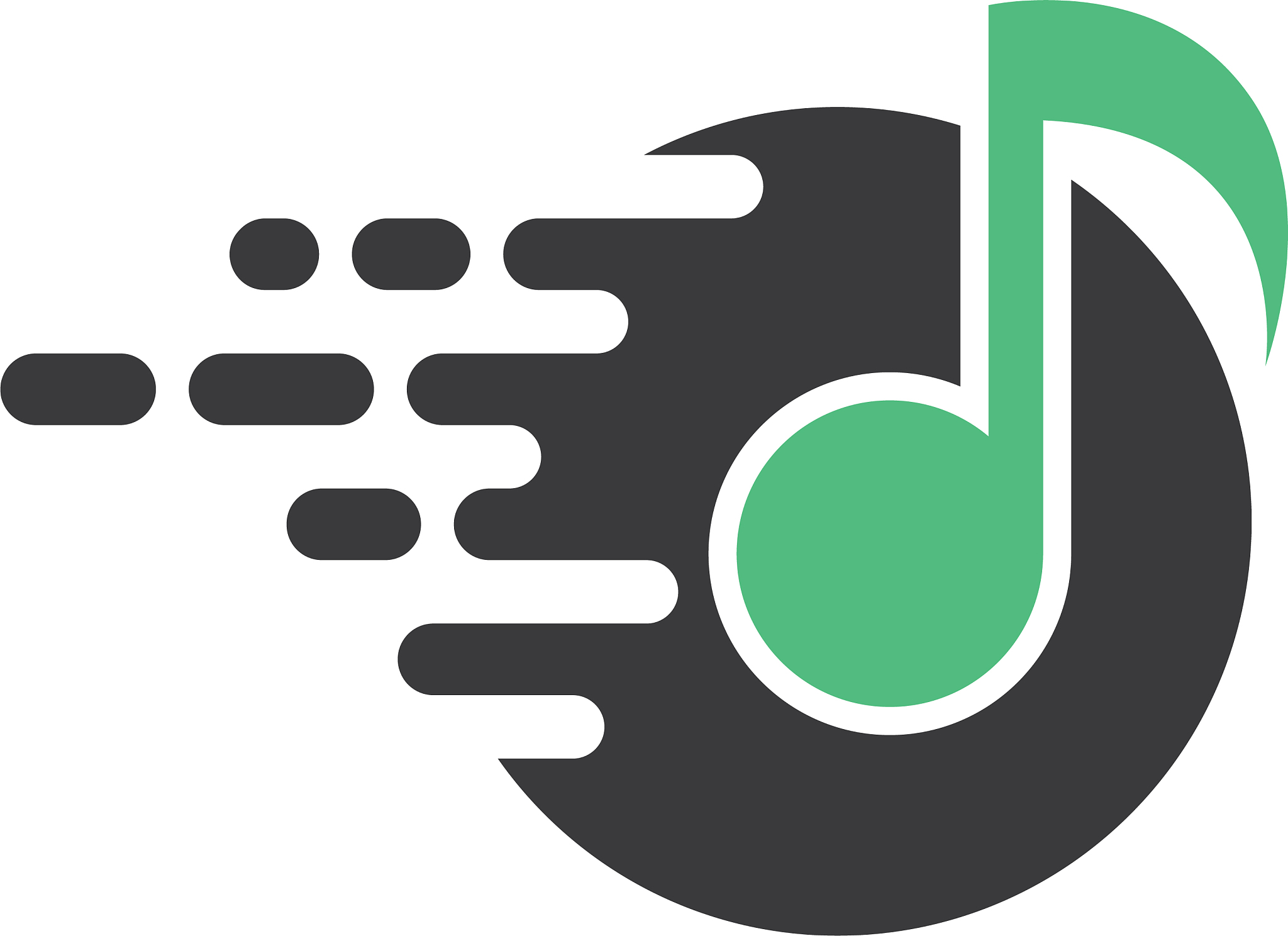 music logo creative icon