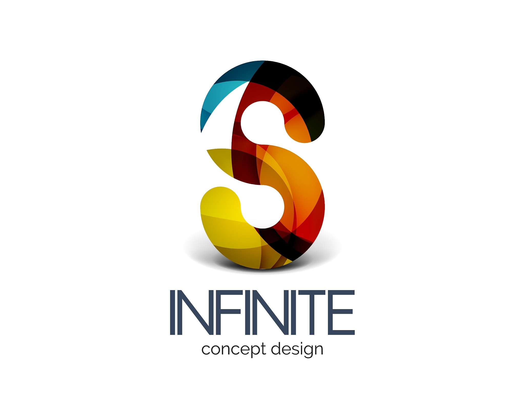 infinity business logo concept
